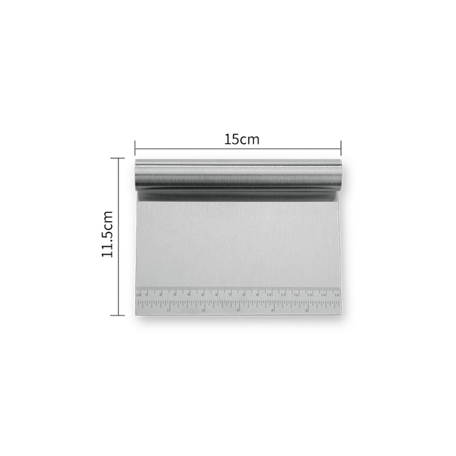 Adjustable Thicknes Flour Rolling Pin with Scale Mat Dough Scraper 430 Stainless Steel Cooking Tools Baking Utensils - Image 7