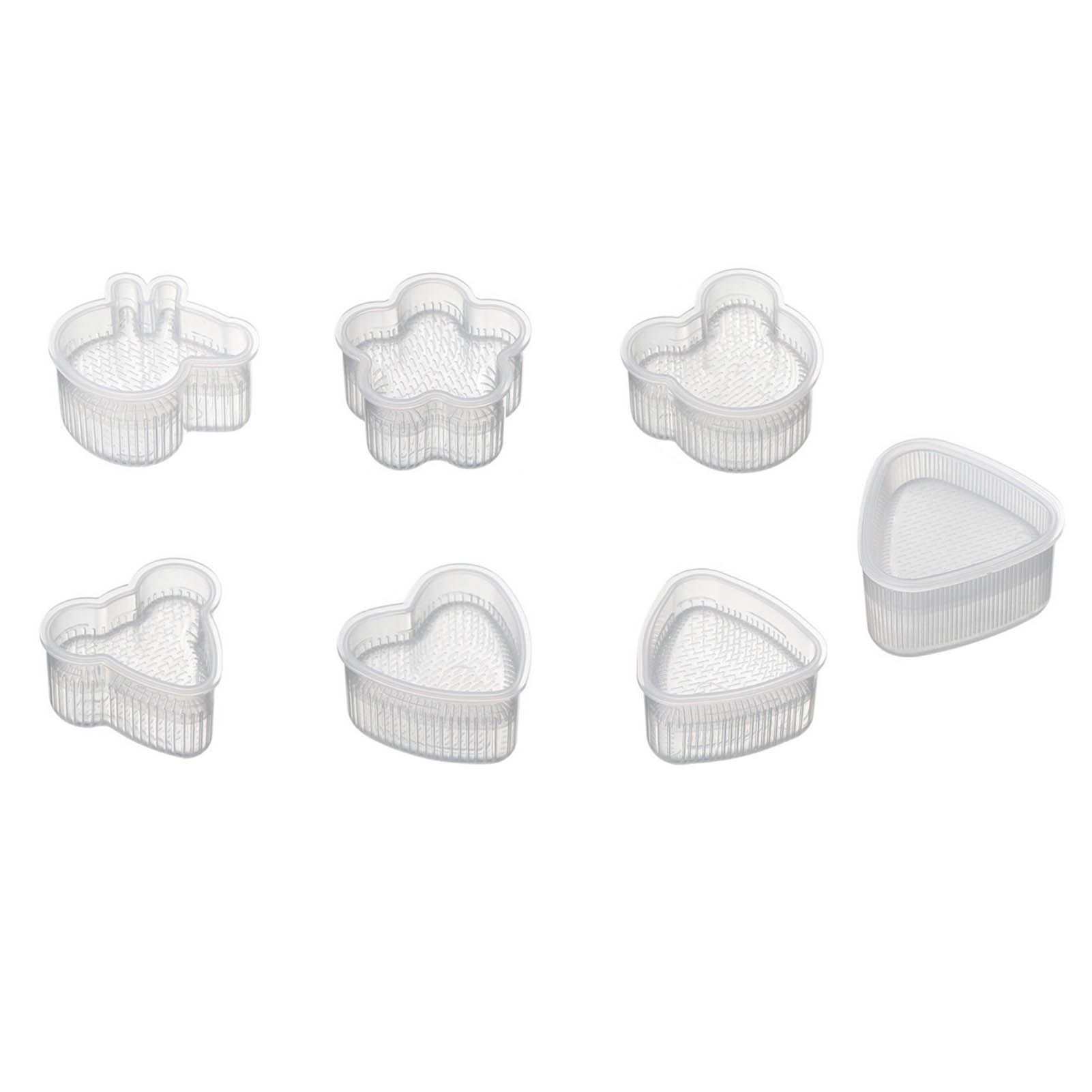 7Pcs Sushi Ball Mold Cartoon Style Food Grade PP Easy Operation Widely Used Sushi Mold for Household Bar DIY - Image 4