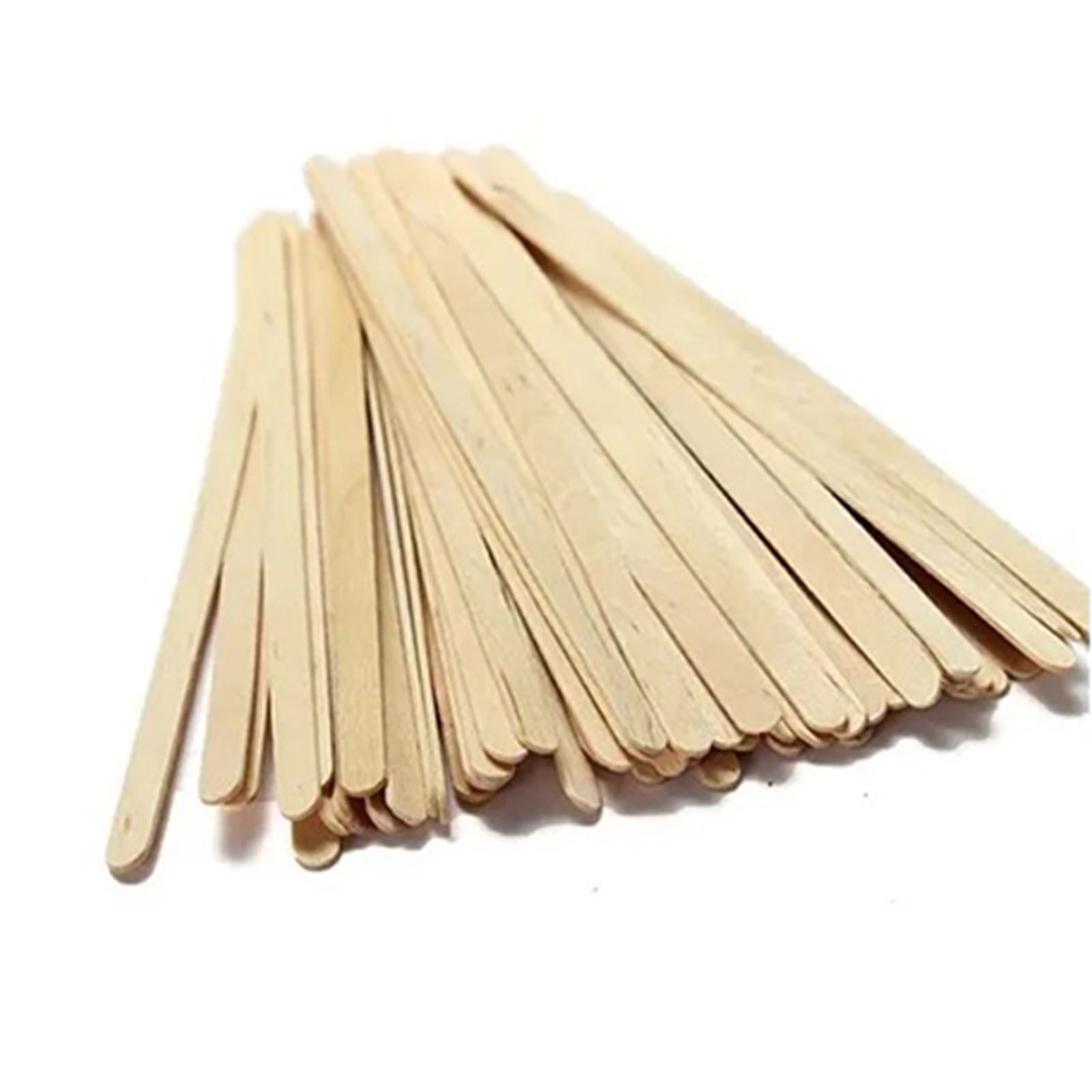 1000 Pcs Wooden Ice Cream Stick 14x0.5x0.1cm Craft Sticks for Wax Tongue Depressor - Image 3