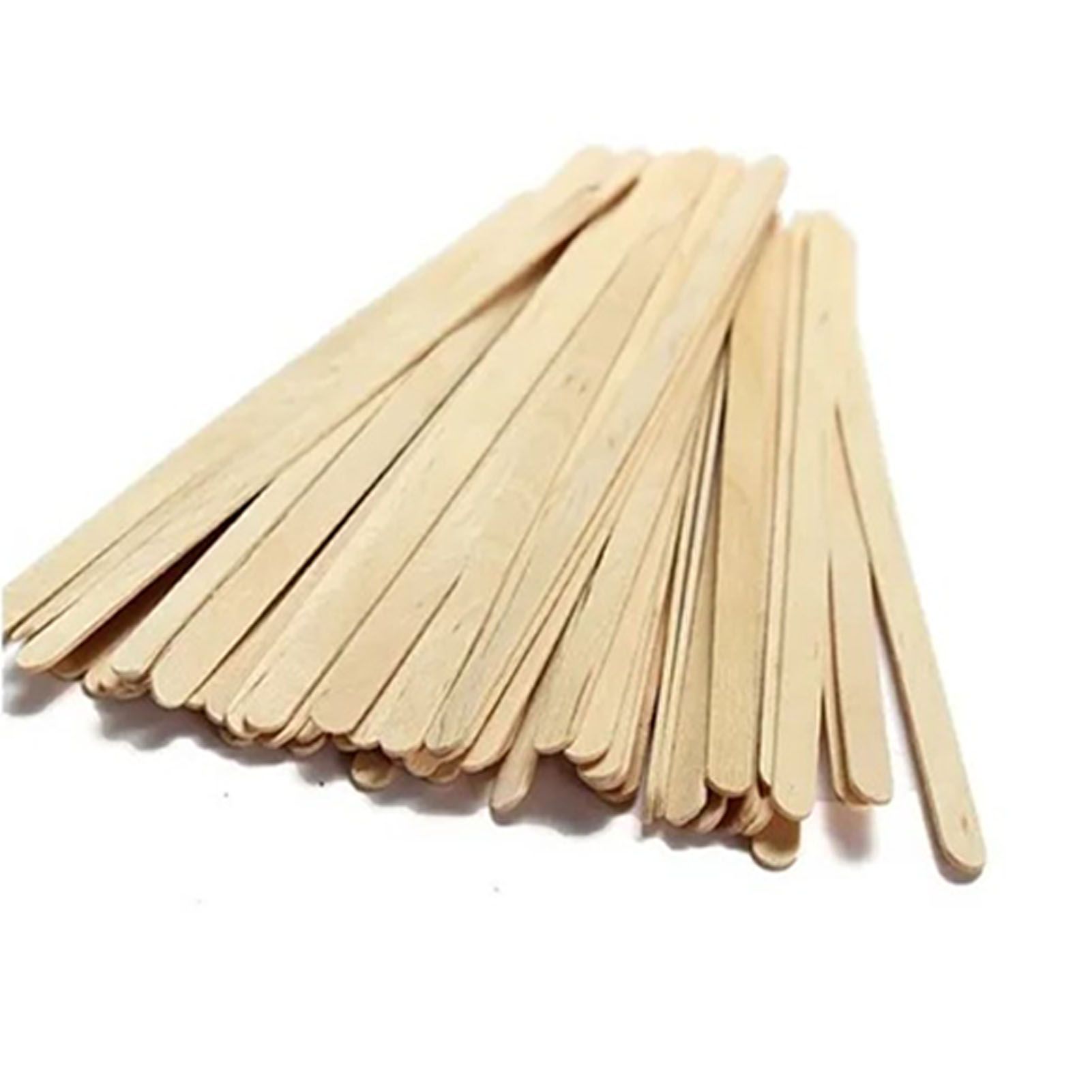 1000 Pcs Wooden Ice Cream Stick 14x0.5x0.1cm Craft Sticks for Wax Tongue Depressor - Image 4