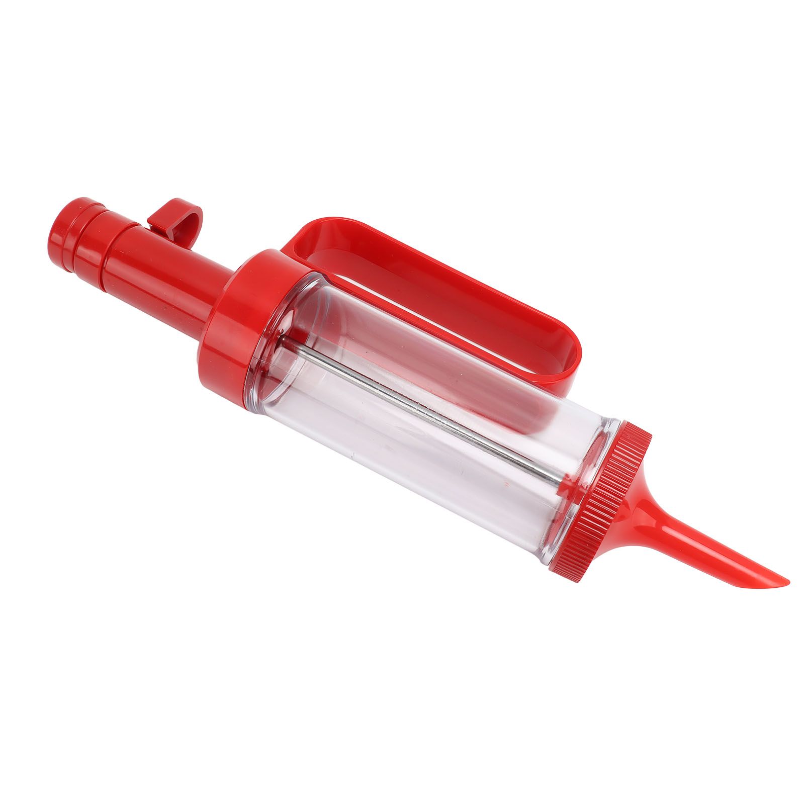 Biscuits Press Gun Kit Transparent Tube Food Grade Odorless Safe Biscuits Maker Press Machine Red - Image 2