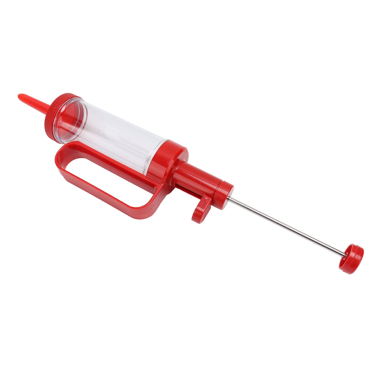 Biscuits Press Gun Kit Transparent Tube Food Grade Odorless Safe Biscuits Maker Press Machine Red - Image 4