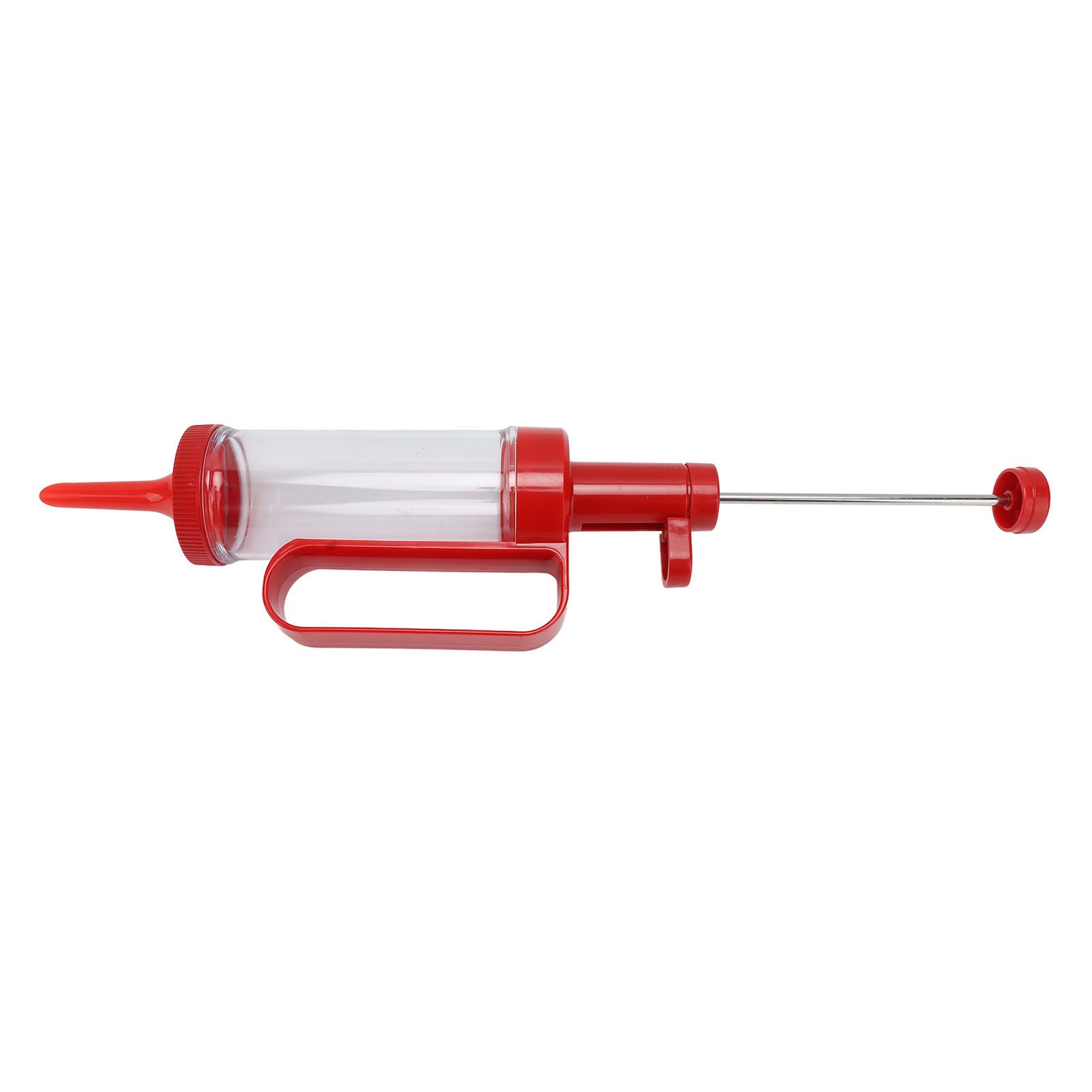 Biscuits Press Gun Kit Transparent Tube Food Grade Odorless Safe Biscuits Maker Press Machine Red - Image 5