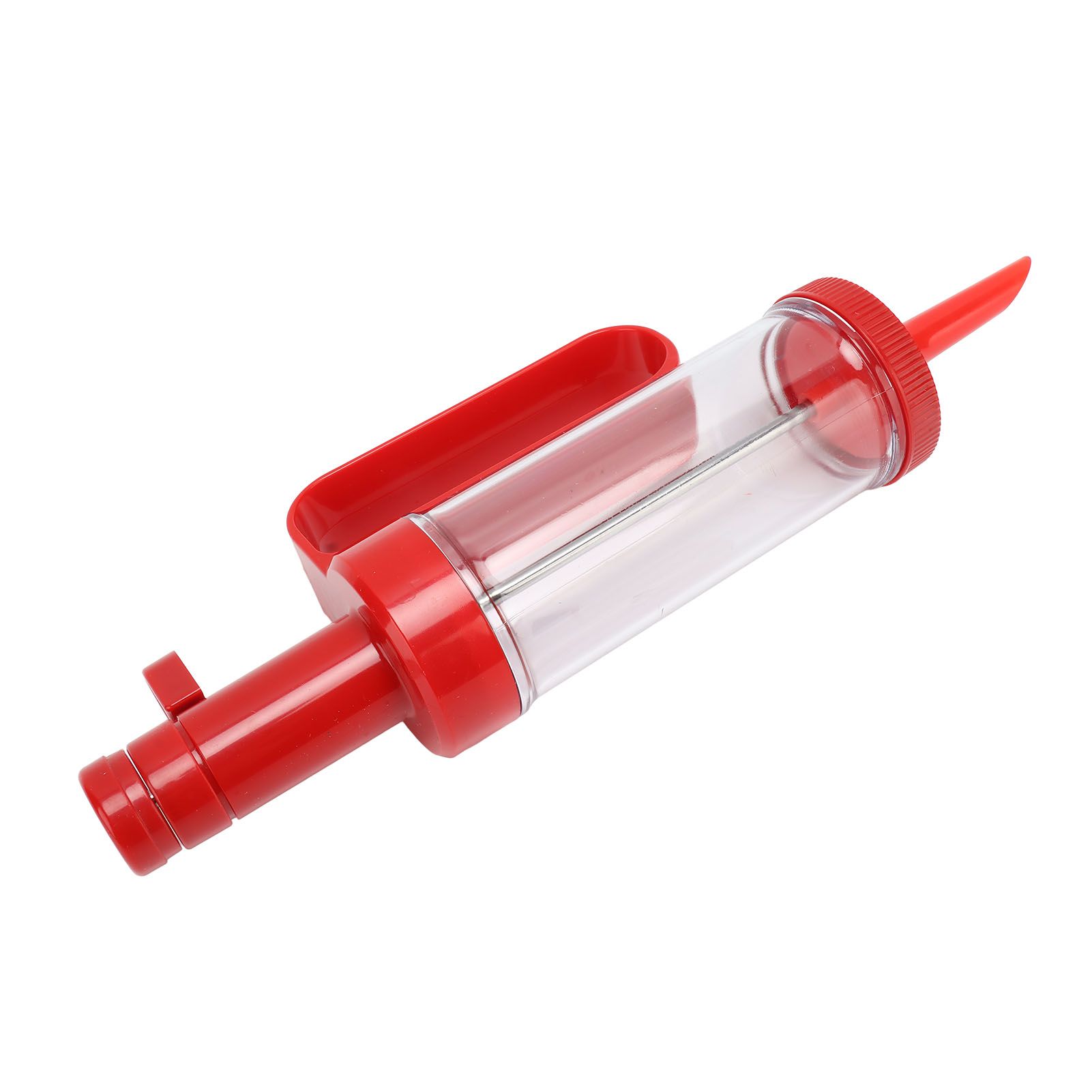 Biscuits Press Gun Kit Transparent Tube Food Grade Odorless Safe Biscuits Maker Press Machine Red - Image 6