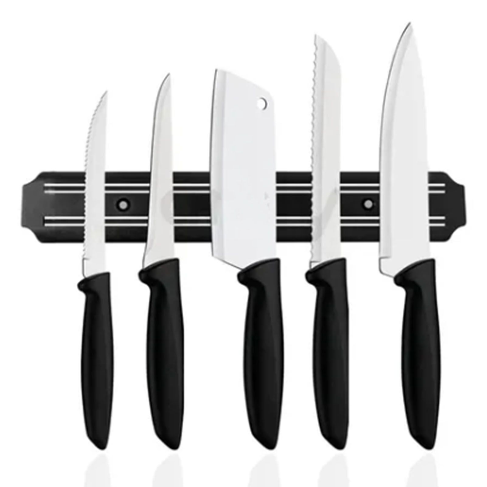 Magnetic Knife Holder Modern Simple Design Multi Use Wall Mount Knife Strip 38cm - Image 5