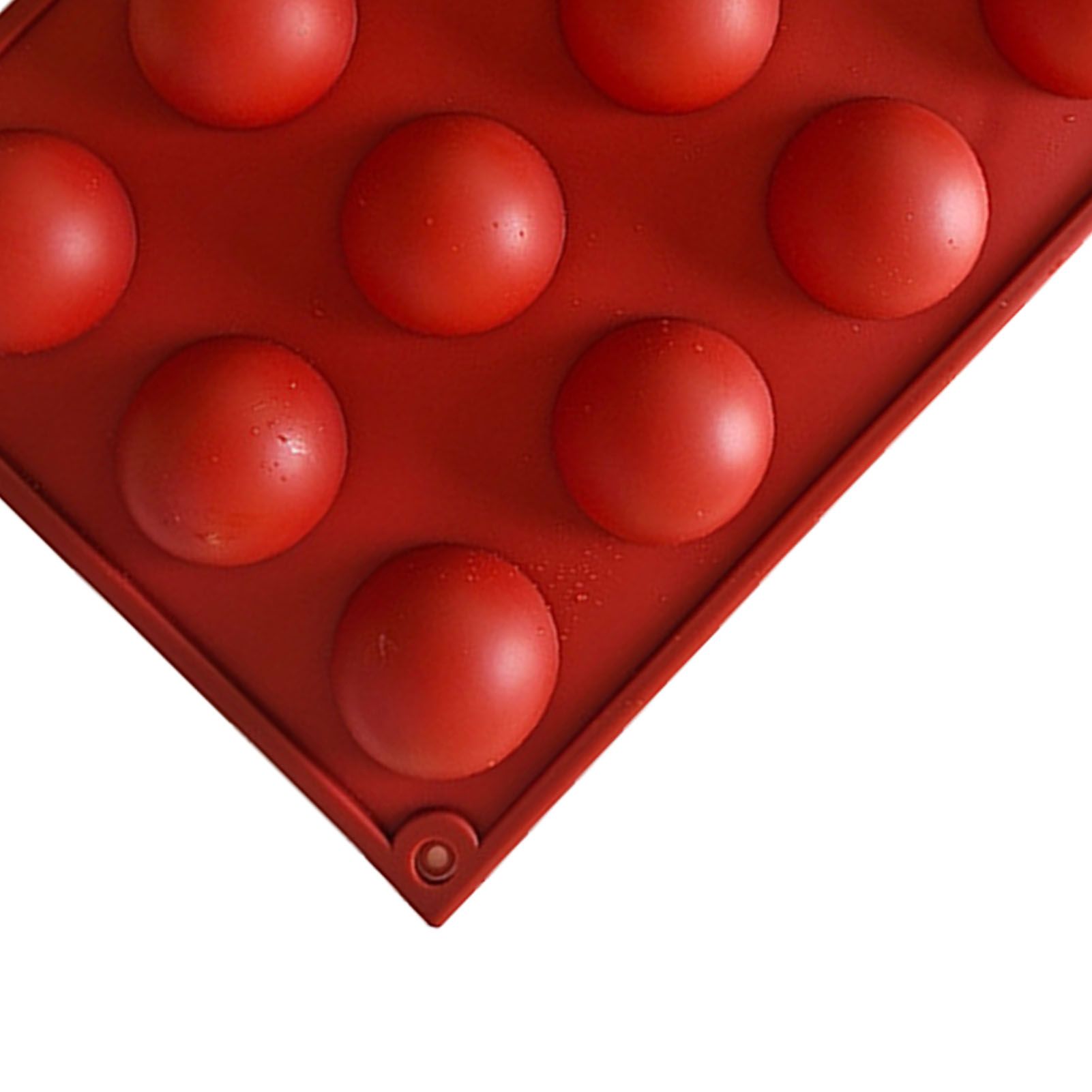Semi Sphere Mold 15 Holes Silicone Semicircle Baking Mold for Cake Chocolate Mousse - Image 7