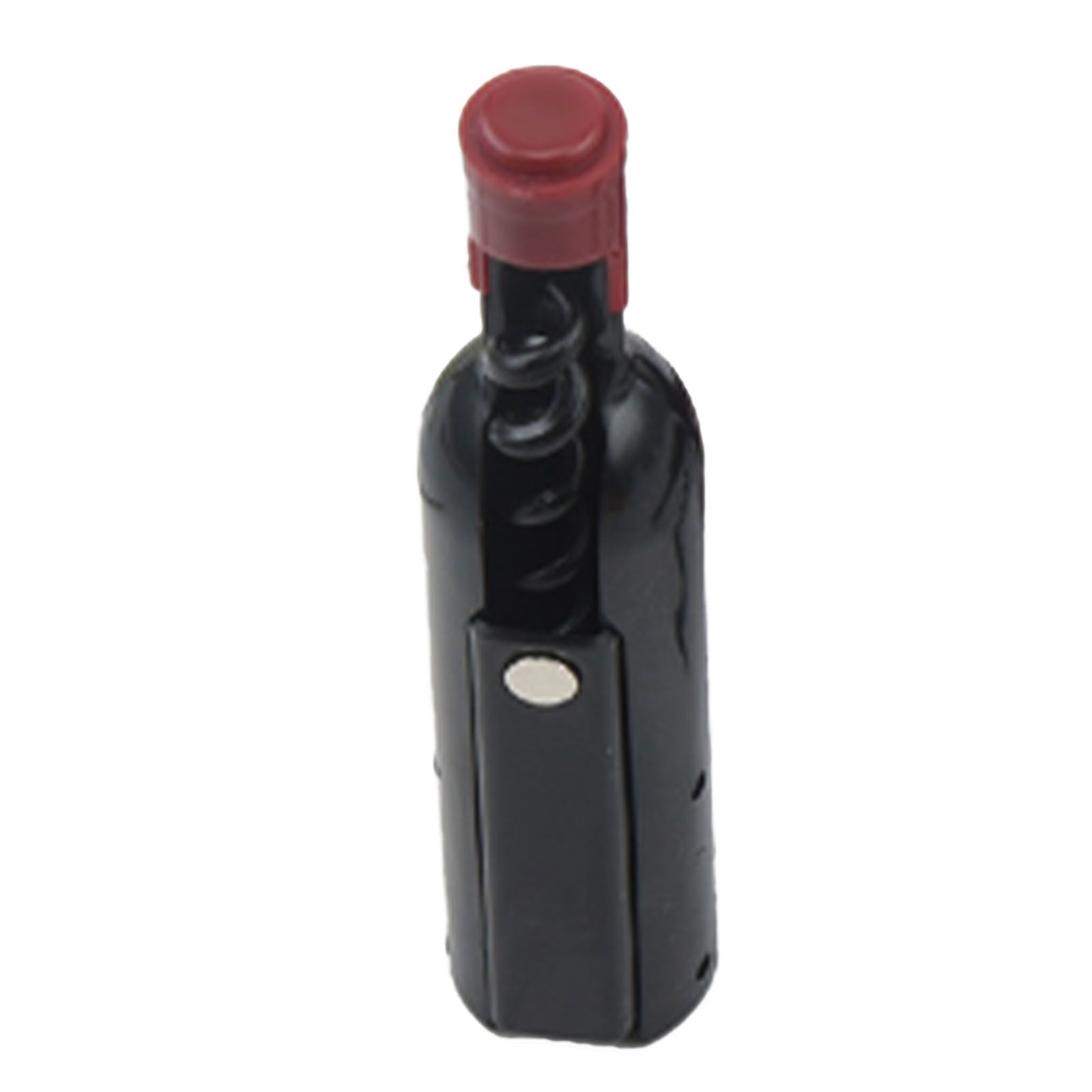 Wine Opener Black Multifunctional Magnet Design Portable Stainless Steel Wine Opener - Image 3