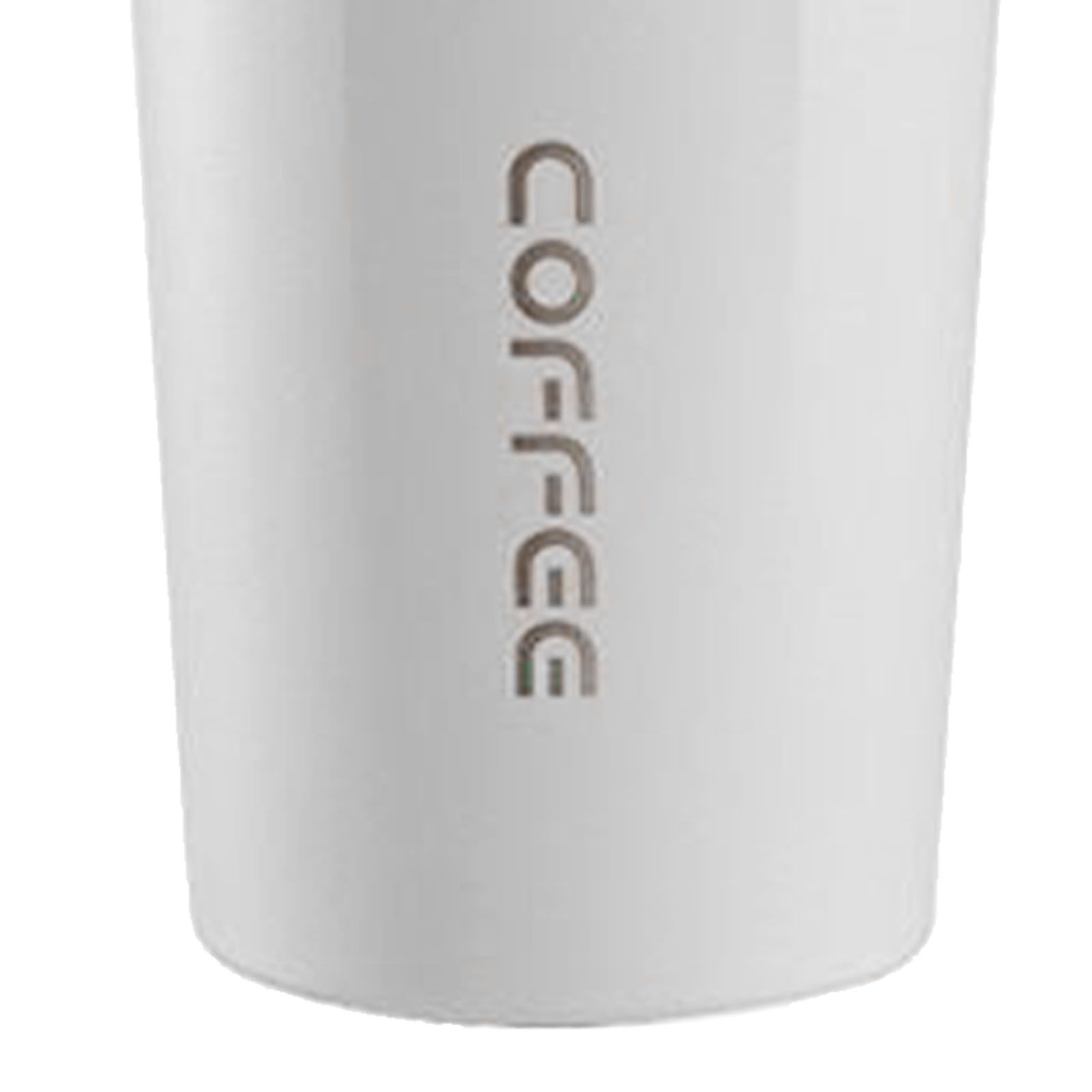 Smart Temperature Display Coffee Cup Portable 304 Stainless Steel Insulation Cup Simple Style Pure Color Generation 2nd White 380ml - Image 8