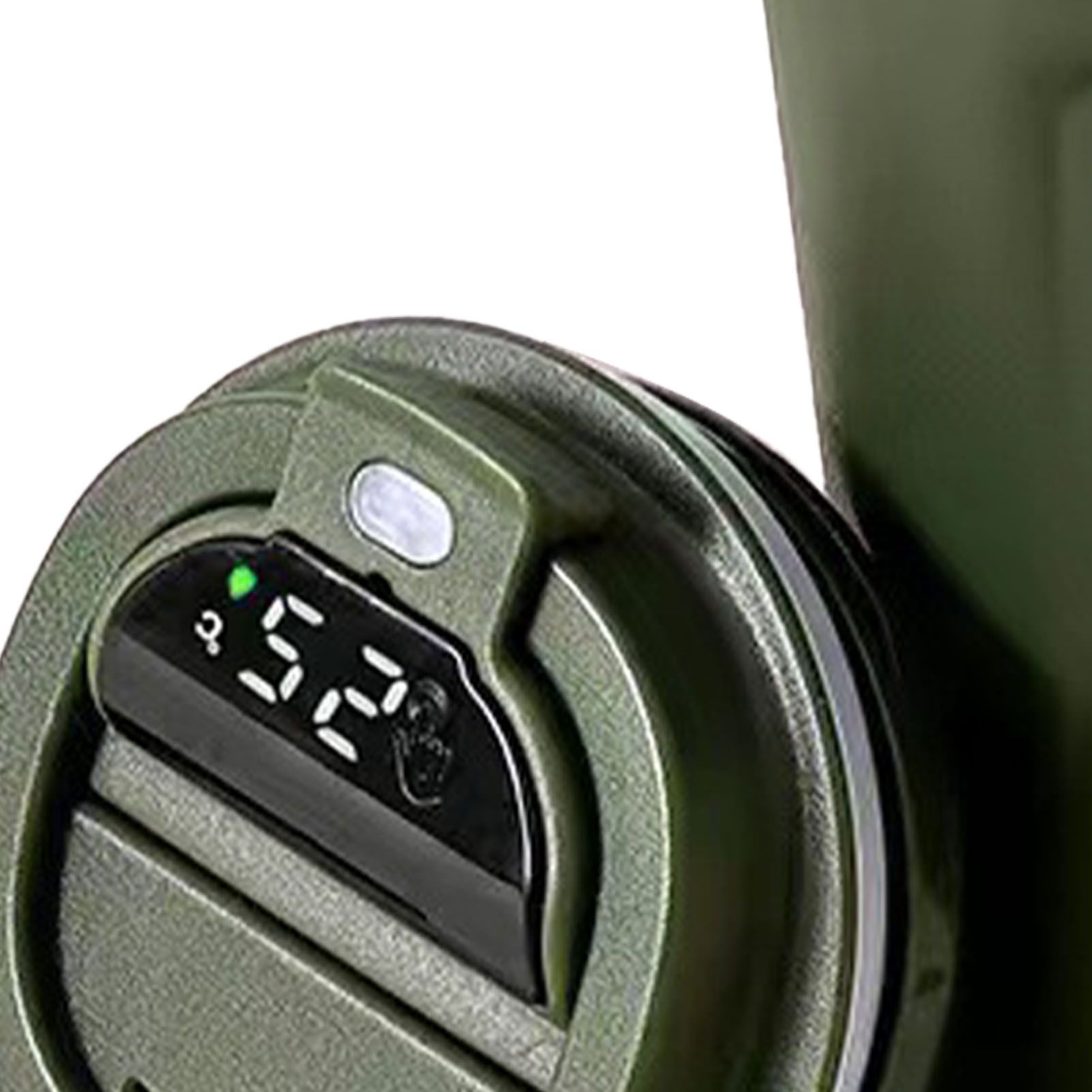 Smart Temperature Display Coffee Cup Portable 304 Stainless Steel Insulation Cup Simple Style Pure Color Generation 2nd Green 510ml - Image 8