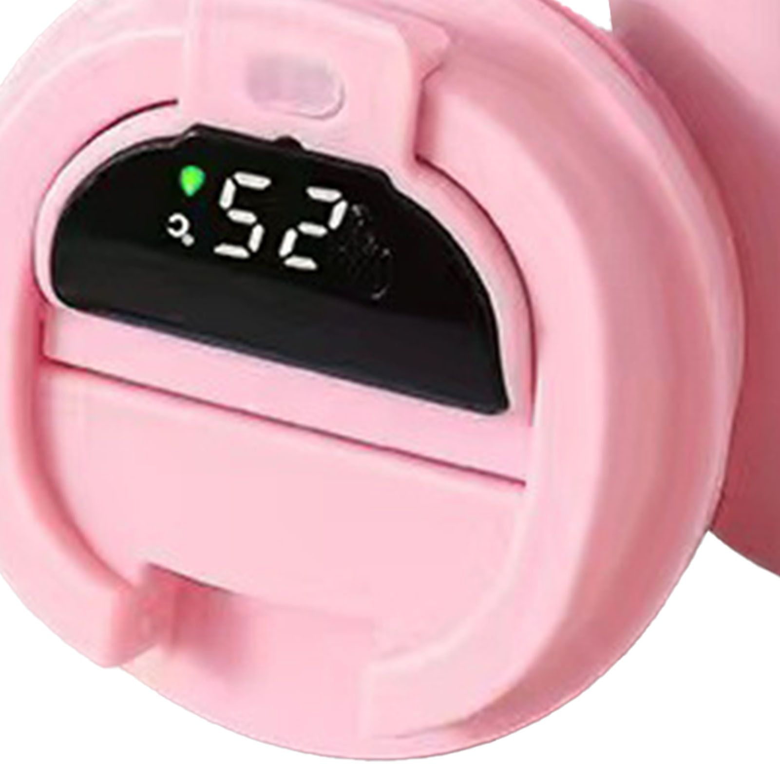 Smart Temperature Display Coffee Cup Portable 304 Stainless Steel Insulation Cup Simple Style Pure Color Generation 2nd Pink 380ml - Image 7