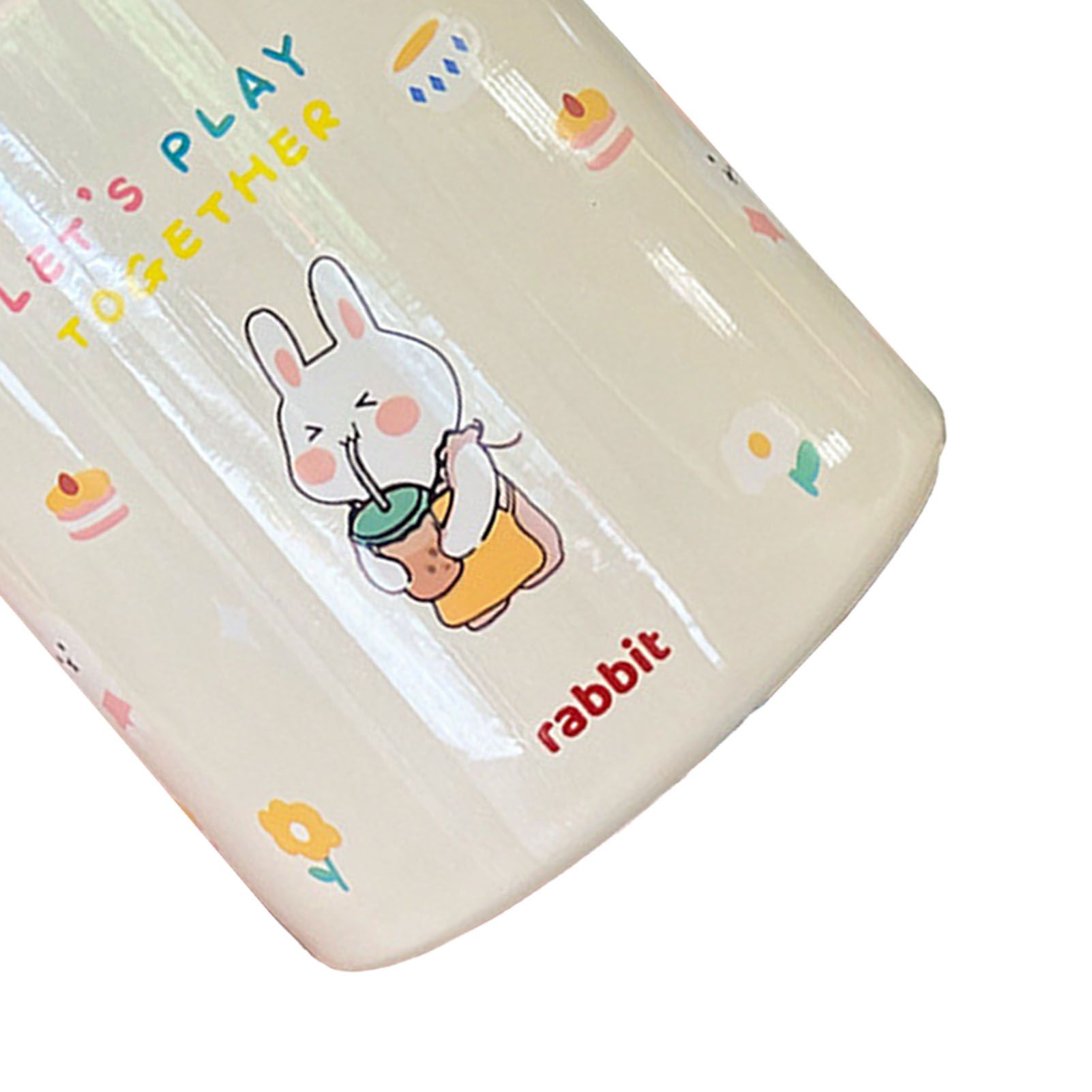 320ml Stainless Steel Insulated Vacuum Food Jar Cup Container with Lid for Outdoor Cartoon Portable Bottle Rabbit - Image 8