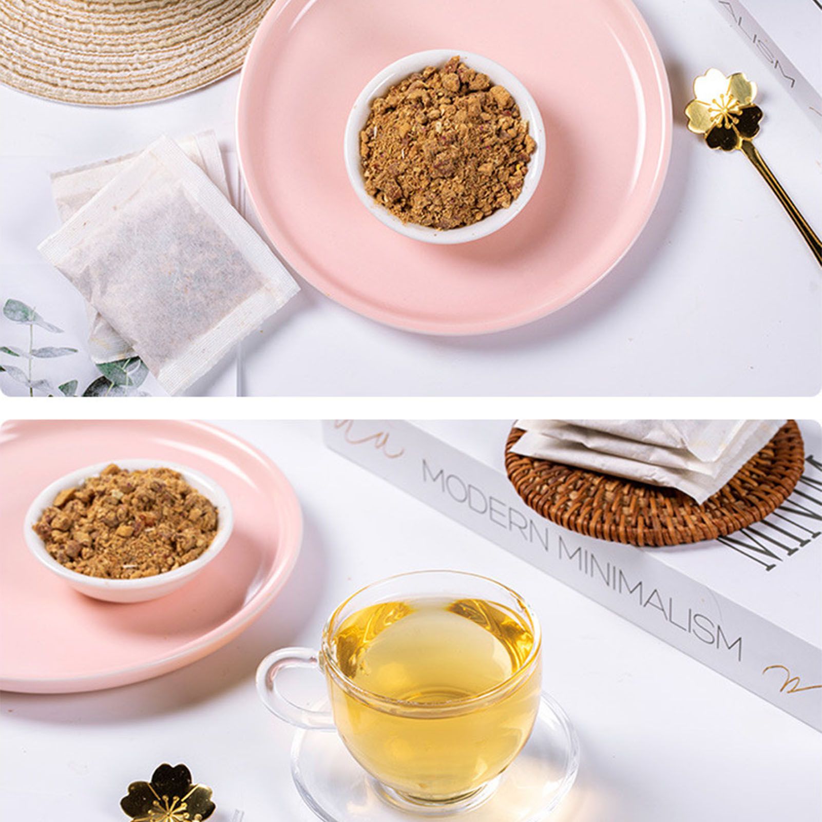 30 Count Longan Jujuba Ginger Tea Healthy Herbal Wolfberry Rose Tea Bags for Women 120g - Image 5