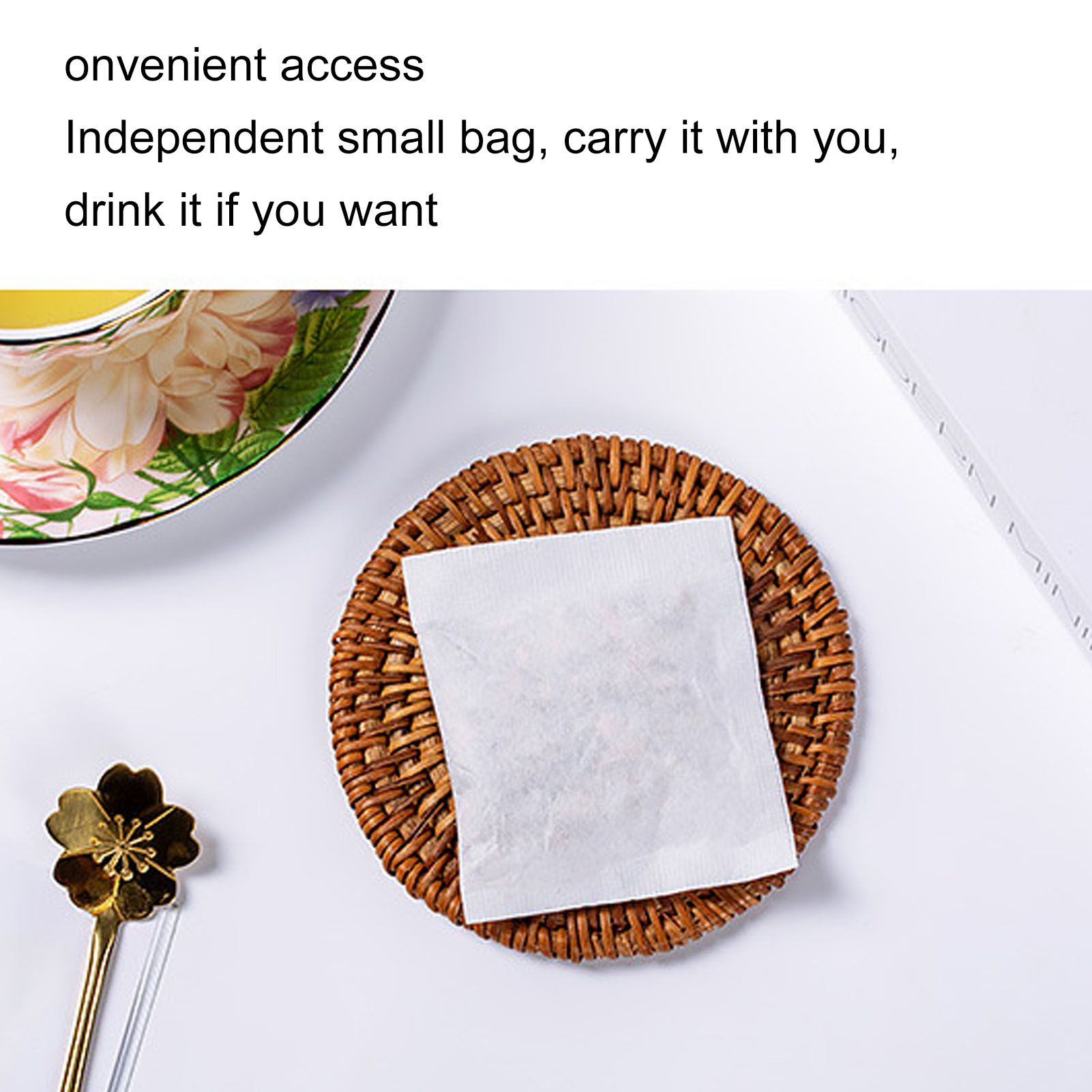 30 Count Chicory Gardenia Tea Kudzu Root Burdock Root Healthy Tea Bag Lily Licorice Herbal Tea Sampler 120g - Image 5