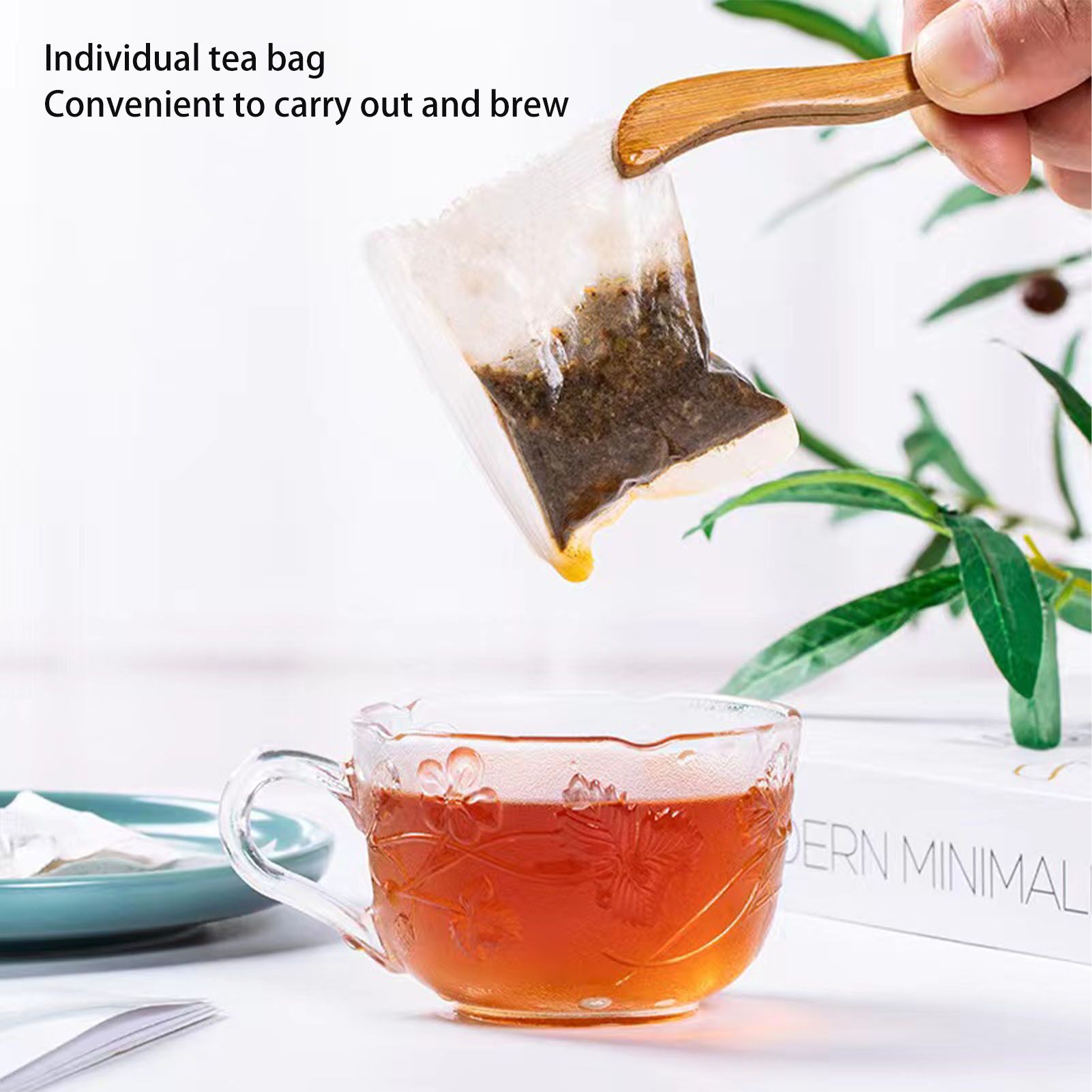 Natural Tea Winter Melon Lotus Leaf Cassia Seed Hawthorn Double Red Rose Licorice Orange Peel Barley 120g 30 Counts - Image 6
