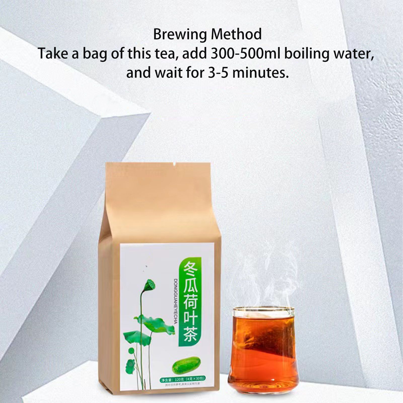 Natural Tea Winter Melon Lotus Leaf Cassia Seed Hawthorn Double Red Rose Licorice Orange Peel Barley 120g 30 Counts - Image 7