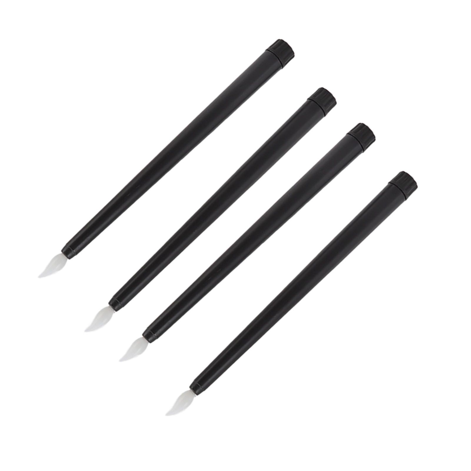 4 Pcs LED Candles Smoke Free Flameless Safe Environmentally Friendly Warm Light Electric LED Taper Candle Black - Image 4