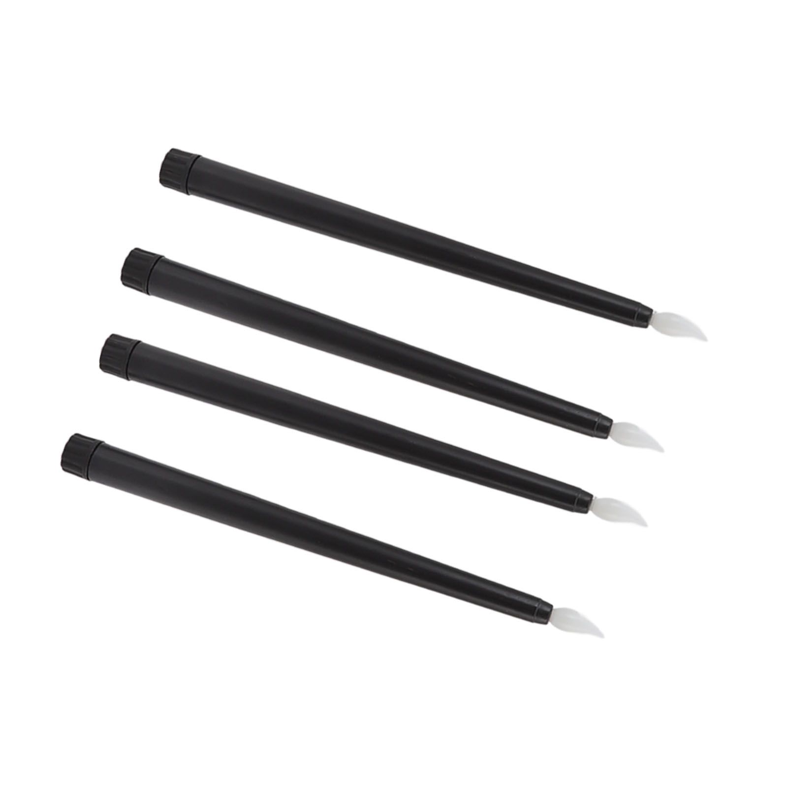 4 Pcs LED Candles Smoke Free Flameless Safe Environmentally Friendly Warm Light Electric LED Taper Candle Black - Image 5