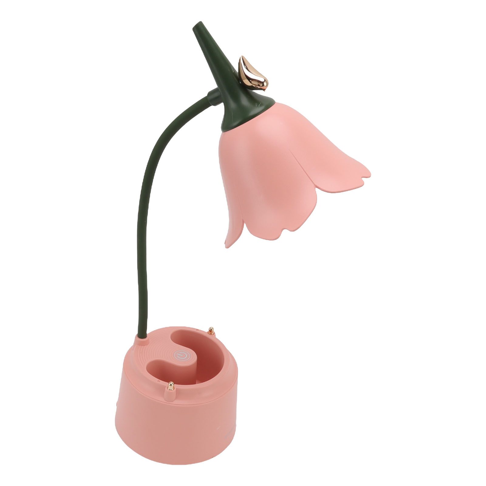 5V 3W Table Lamp USB Flowers and Birds Designed Folding Energy Saving Eye Protection Reading Light for Bedroom GL562 Pink - Image 8