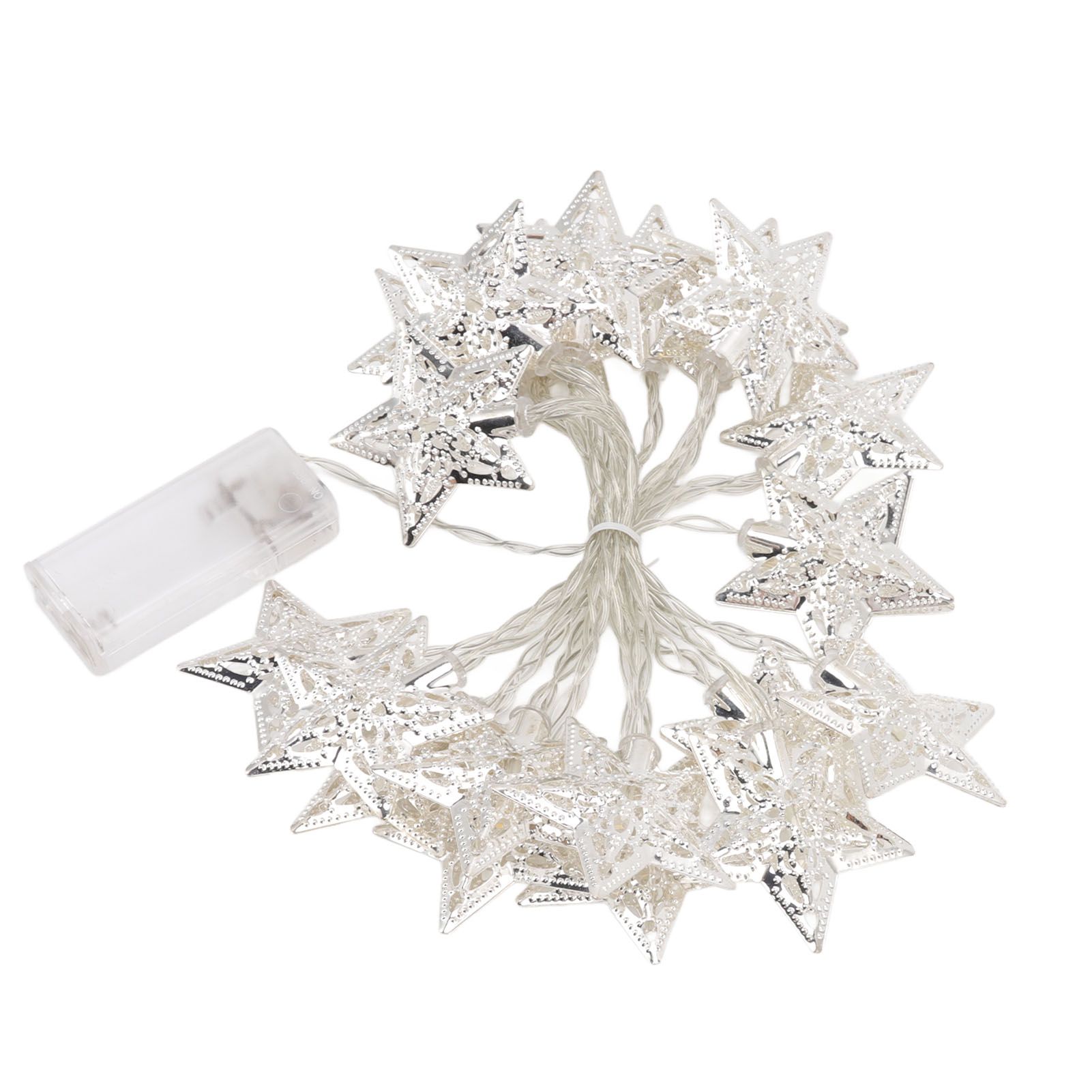 Star String Lights 20LEDs 3 Meters Star Fairy String Lights for Bedroom Christmas Garden Decoration Warm Light - Image 4