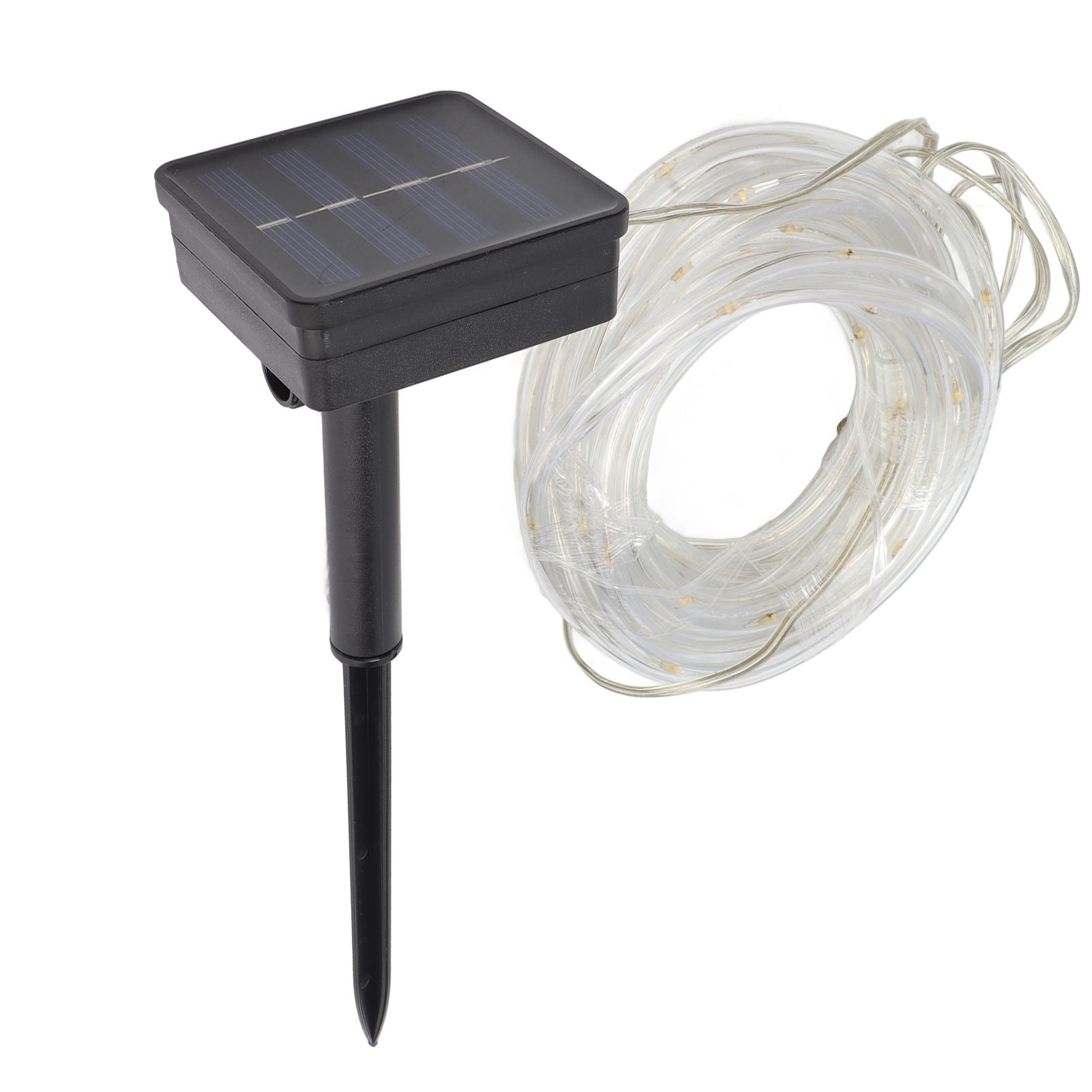 Solar Rope String Lights Waterproof High Brightness LED Solar String Lights for Garden Balcony Christmas Decoration Warm Light - Image 2