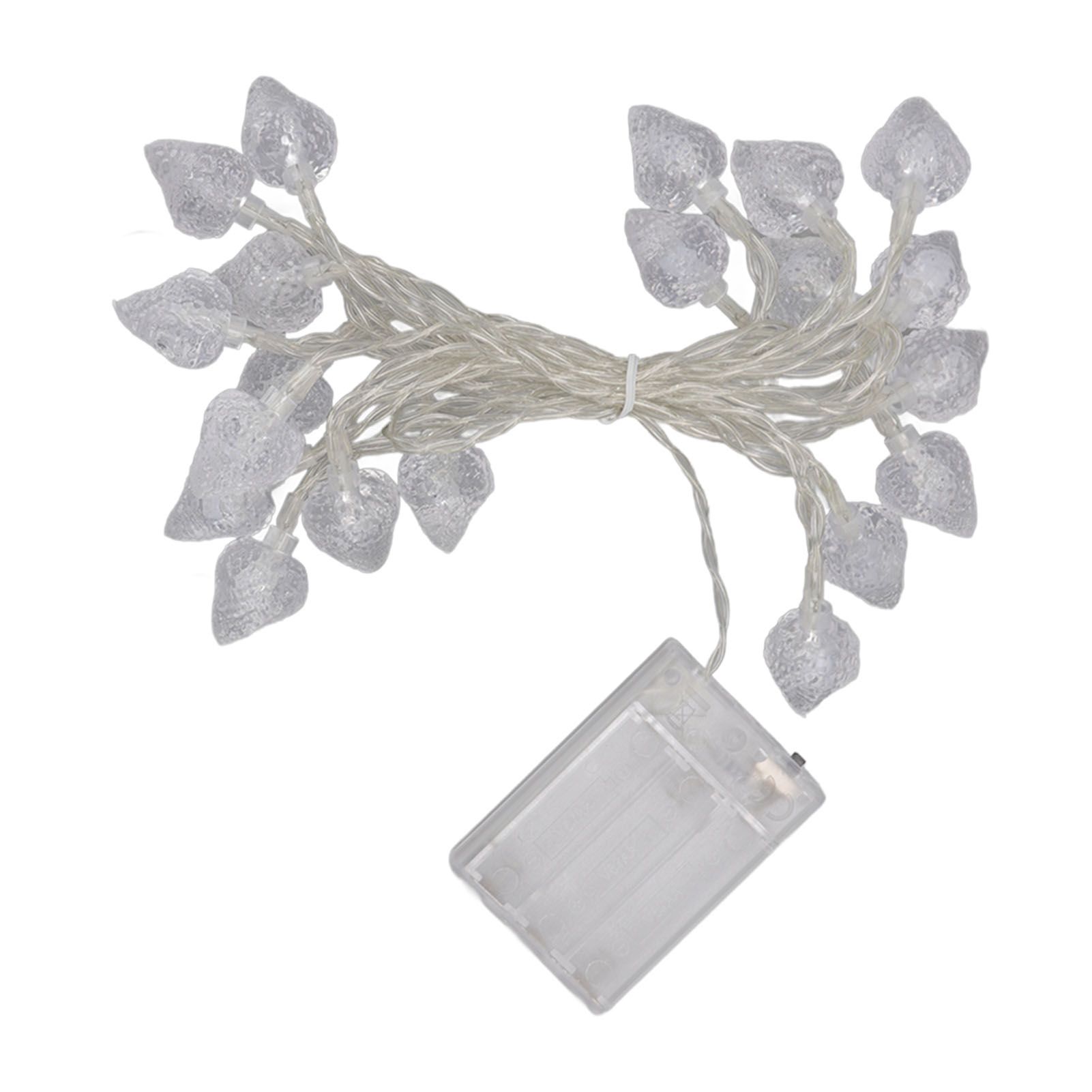20 LEDs Christmas Lights Outdoor Strawberry Fairy String Lights Battery Powered Festival Decor Light String for Home Room - Image 2