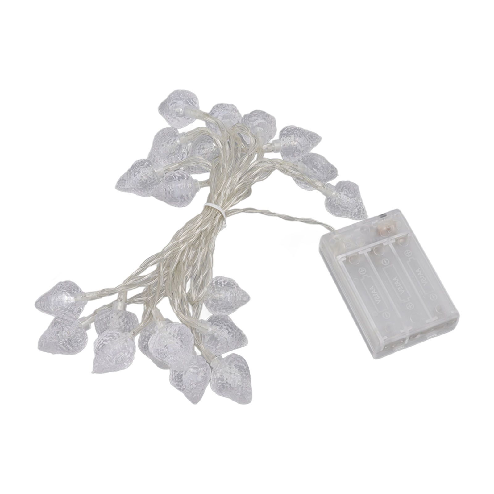 20 LEDs Christmas Lights Outdoor Strawberry Fairy String Lights Battery Powered Festival Decor Light String for Home Room - Image 5