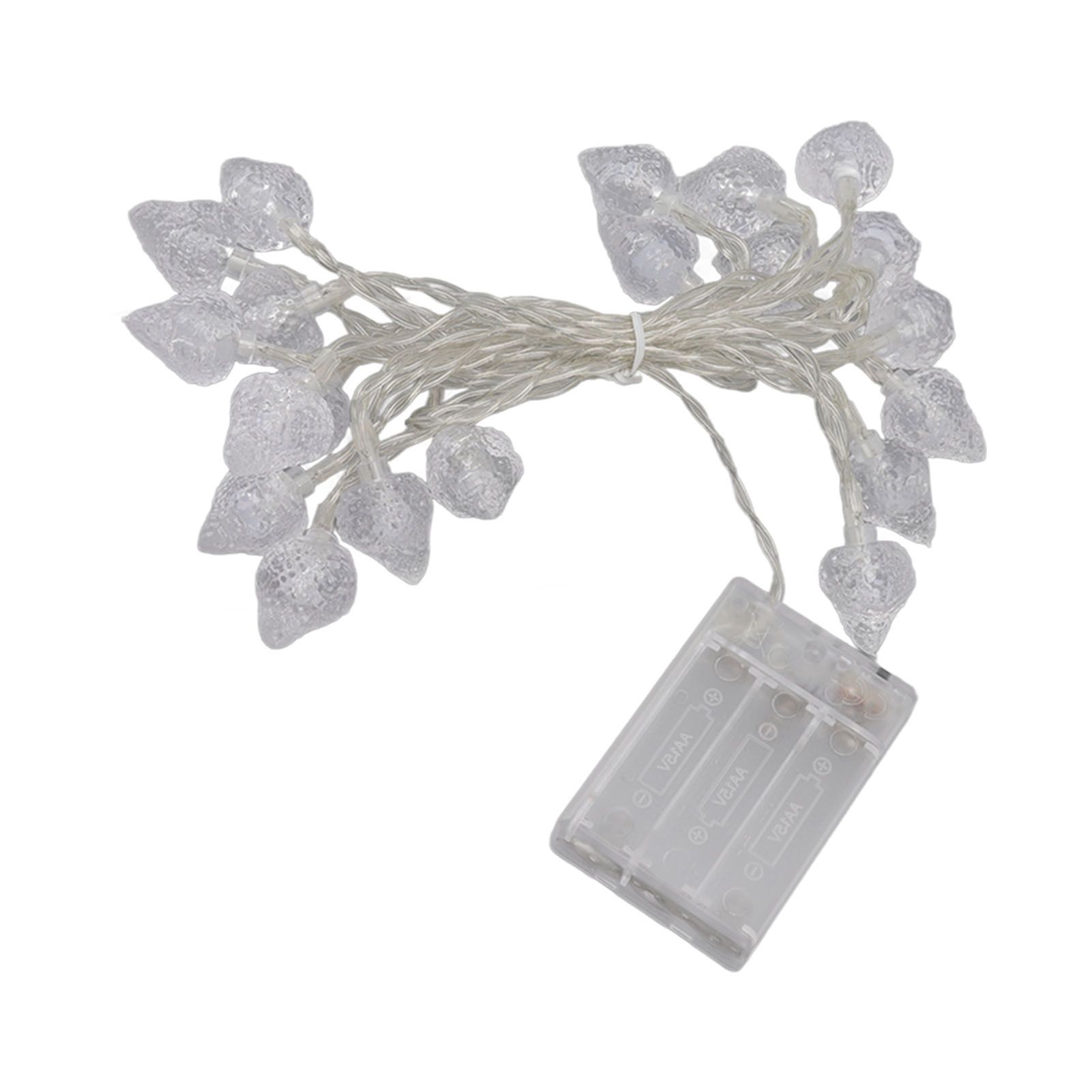 20 LEDs Christmas Lights Outdoor Strawberry Fairy String Lights Battery Powered Festival Decor Light String for Home Room - Image 6