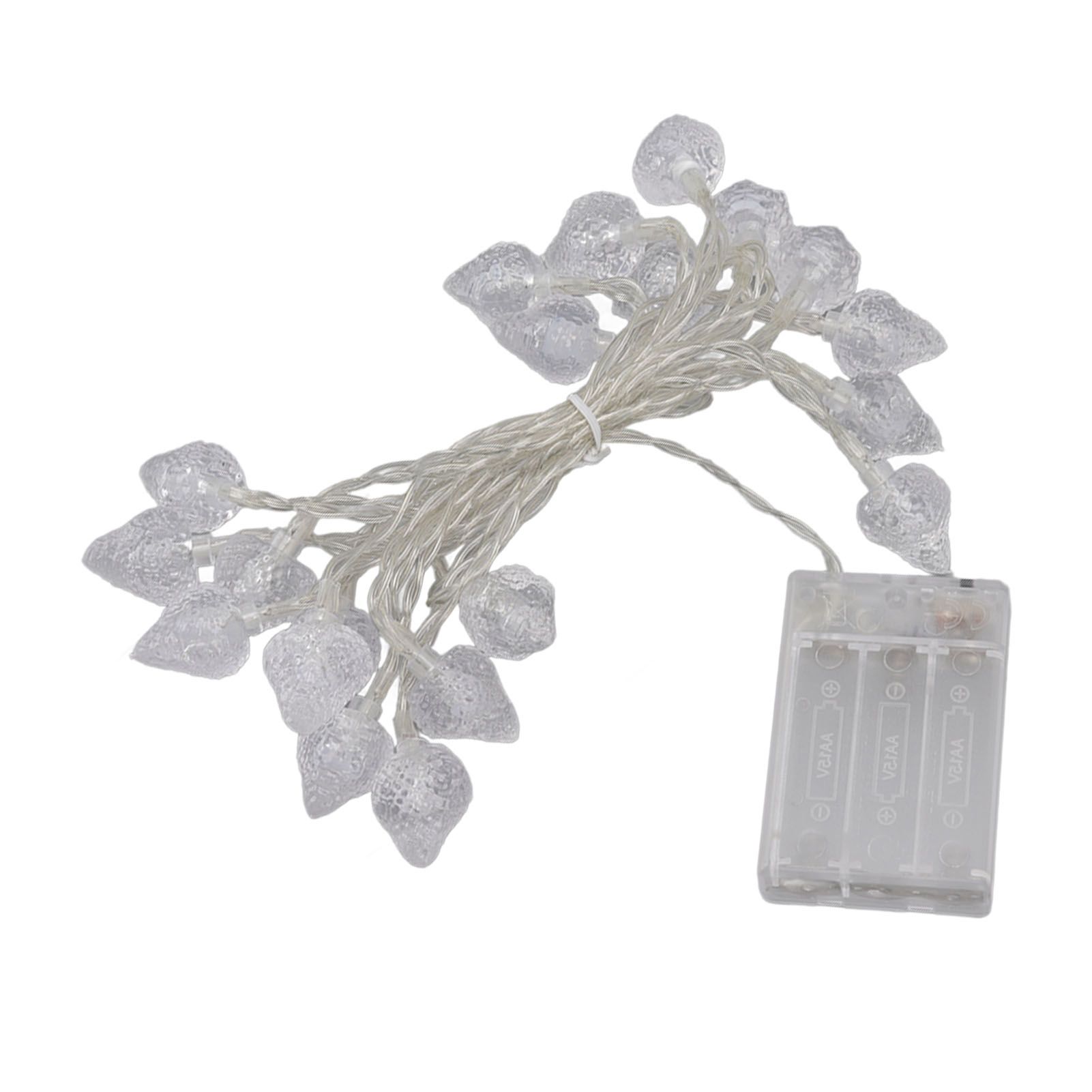 20 LEDs Christmas Lights Outdoor Strawberry Fairy String Lights Battery Powered Festival Decor Light String for Home Room - Image 7