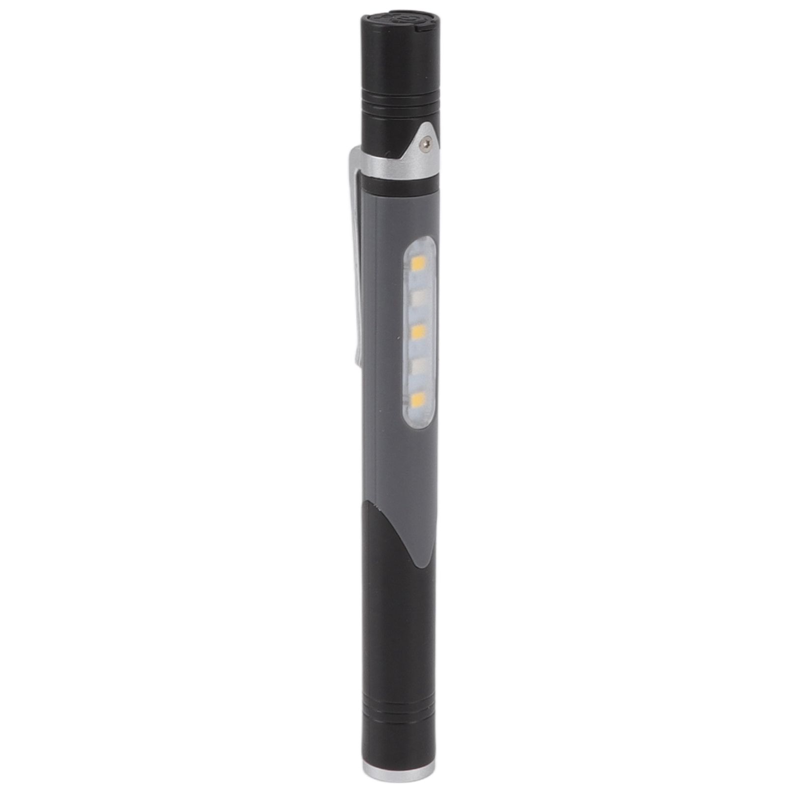 Pen Flashlight USB Charge 3 Light Sources LED Chip Clip Design Widely Used Pen Light Flashlight for Repair Hospital Black - Image 2