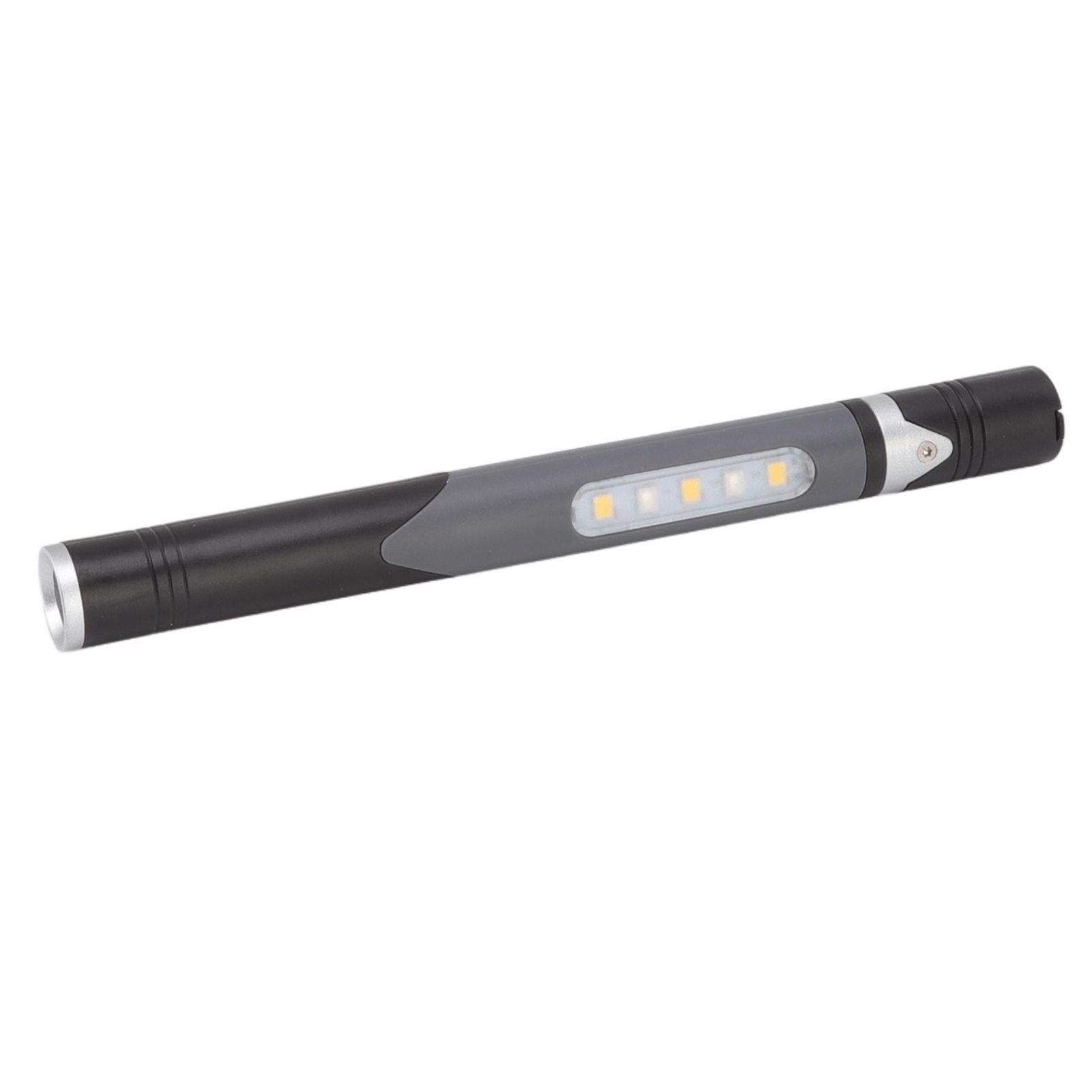 Pen Flashlight USB Charge 3 Light Sources LED Chip Clip Design Widely Used Pen Light Flashlight for Repair Hospital Black - Image 7