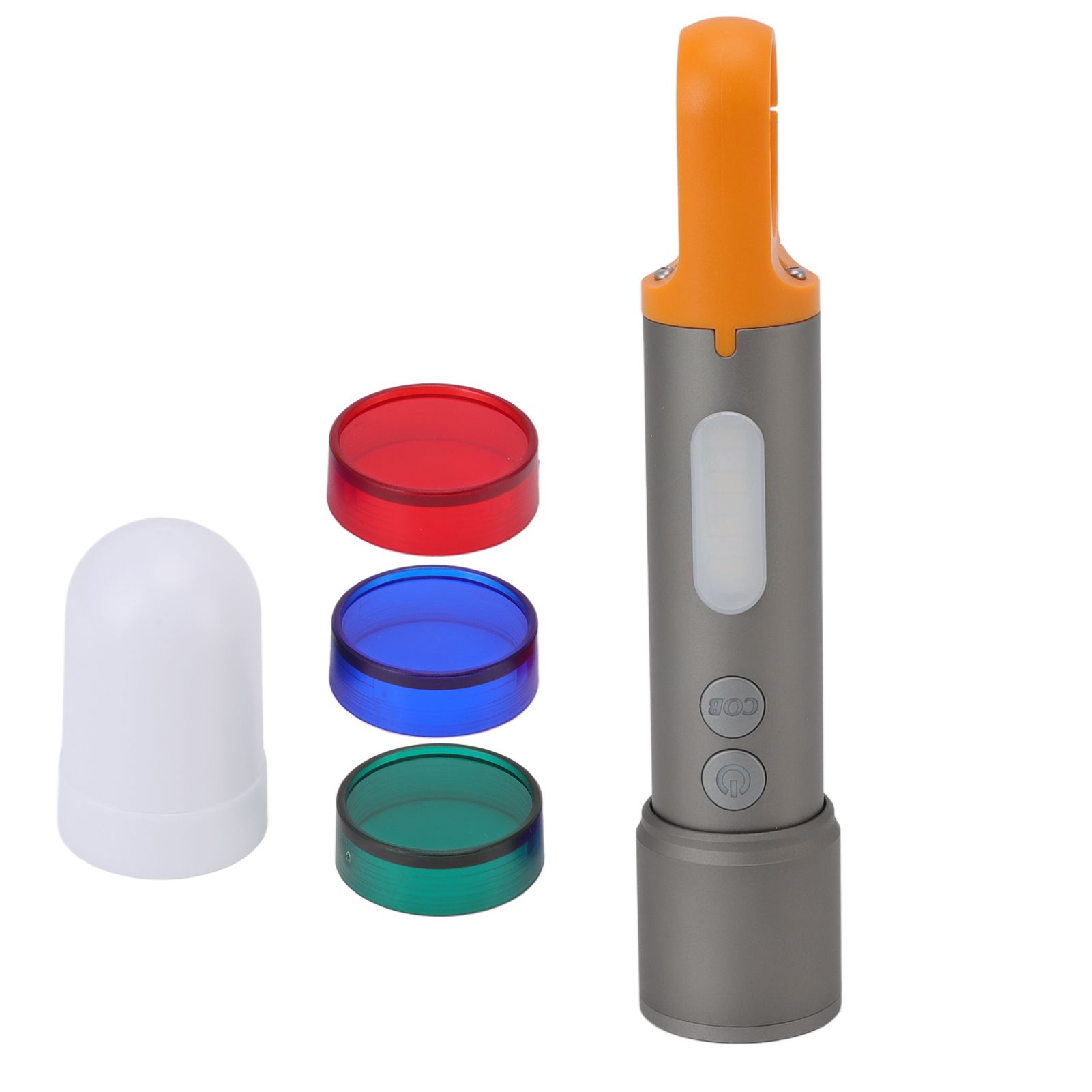 LED Flashlight High Brightness Zoomable Portable COB Rechargeable Work Lights for Outdoor Camping Maintenance - Image 1