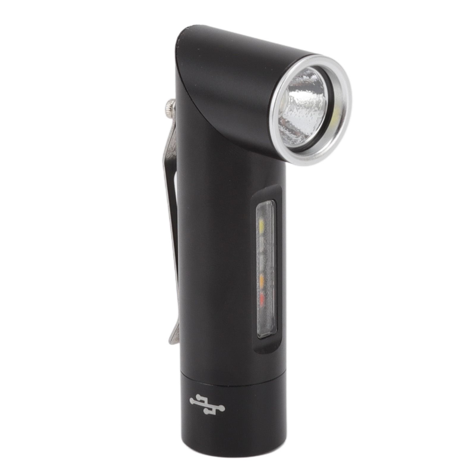 Mini Flashlight 90 Degree Tiltable Head LED Flashlight Magnetic Rechargeable LED Torch - Image 7
