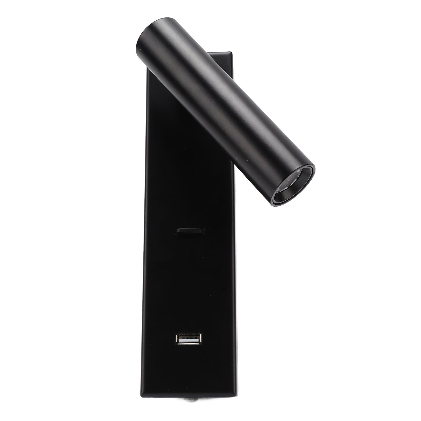 LED Wall Reading Light Simple Stylish Wall Mounted Light with Switch USB Port for Indoor Bedroom 100‑240V - Image 2