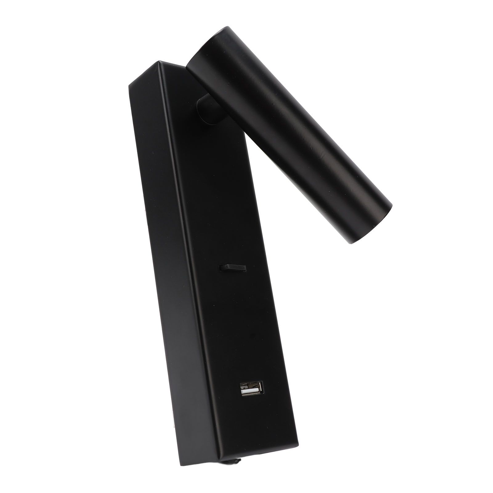 LED Wall Reading Light Simple Stylish Wall Mounted Light with Switch USB Port for Indoor Bedroom 100‑240V - Image 3