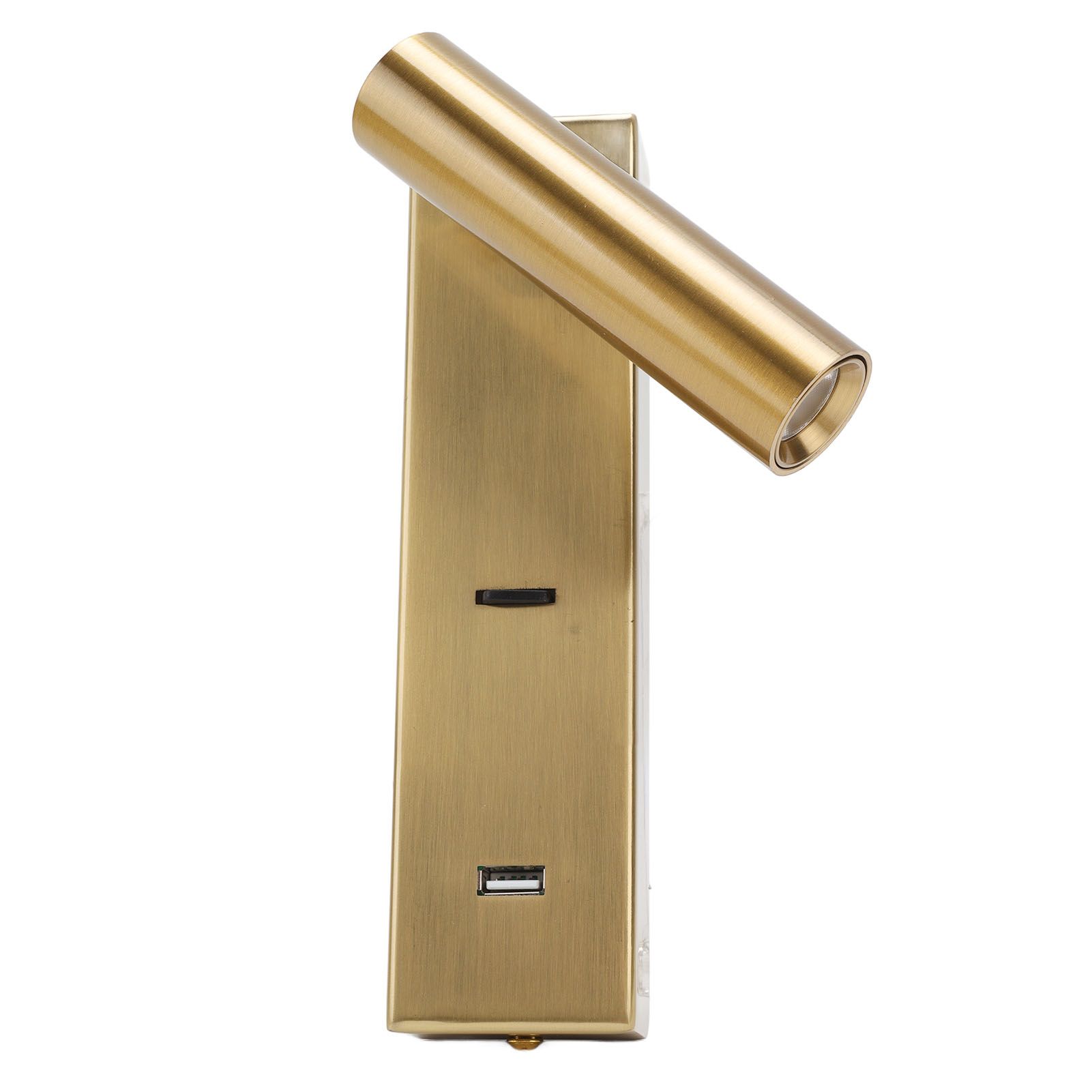LED Wall Mounted Reading Light Simple Rechargeable Adjustable Angle Bedroom Wall Lamp for Hotel Bedroom 100V‑240V White Light - Image 4