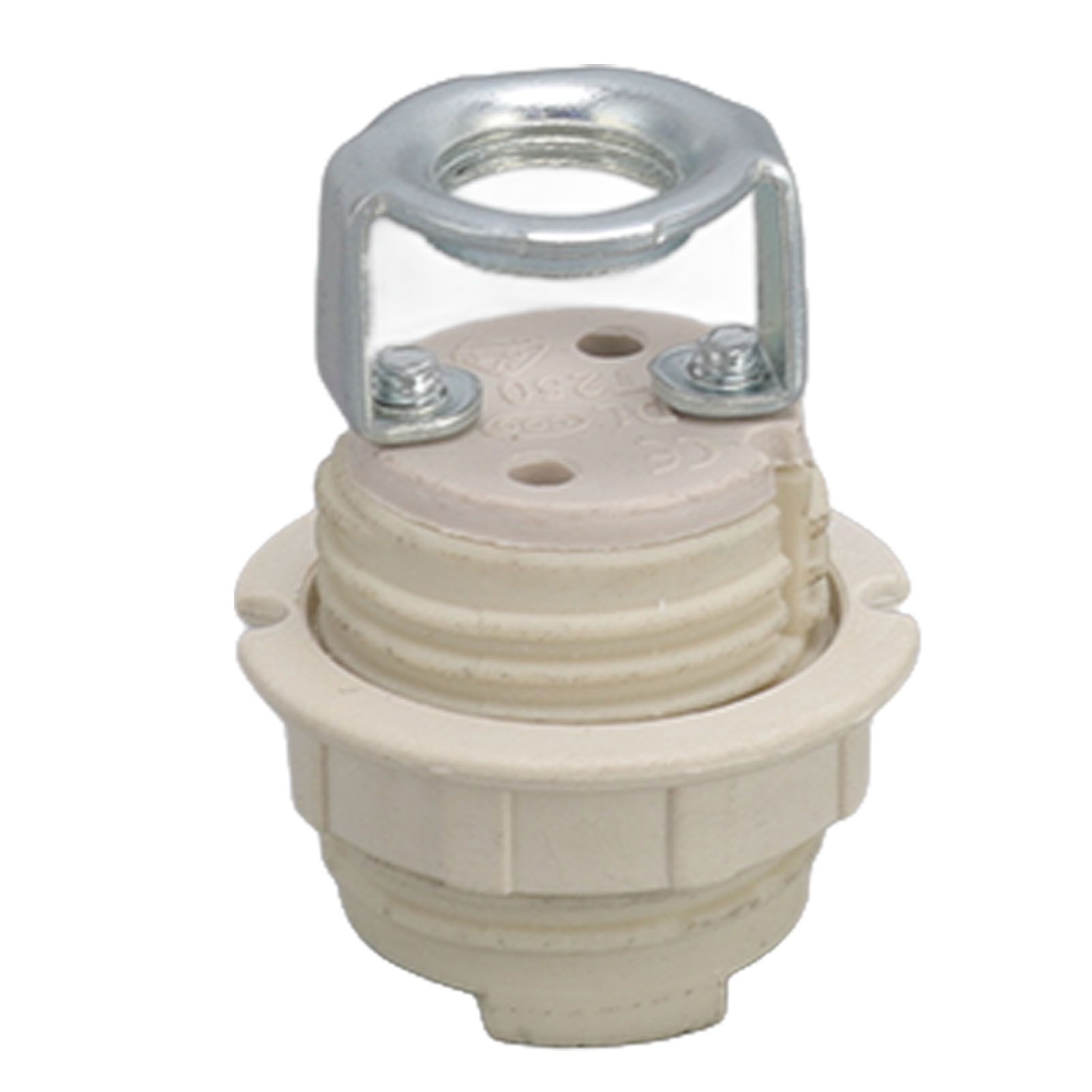 G9 Ceramic Lamp Holder Bulb Base Socket Light Holder with Zinc Alloy M10 Ring for Home Bedroom - Image 7