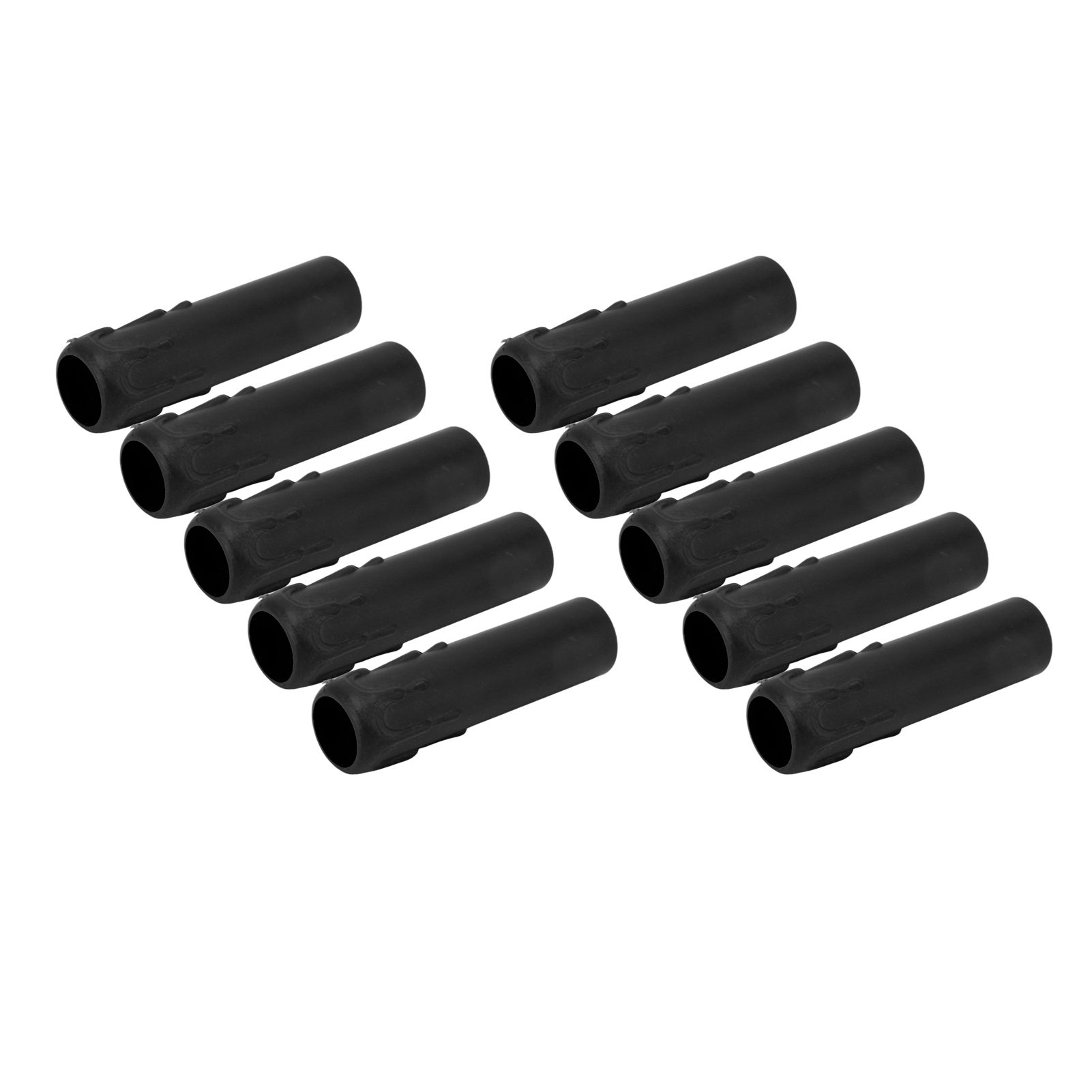 10pcs 4 Inch Candle Covers Sleeves Simulation Vintage Wax Drop Candle Socket Covers for Chandelier Black - Image 3