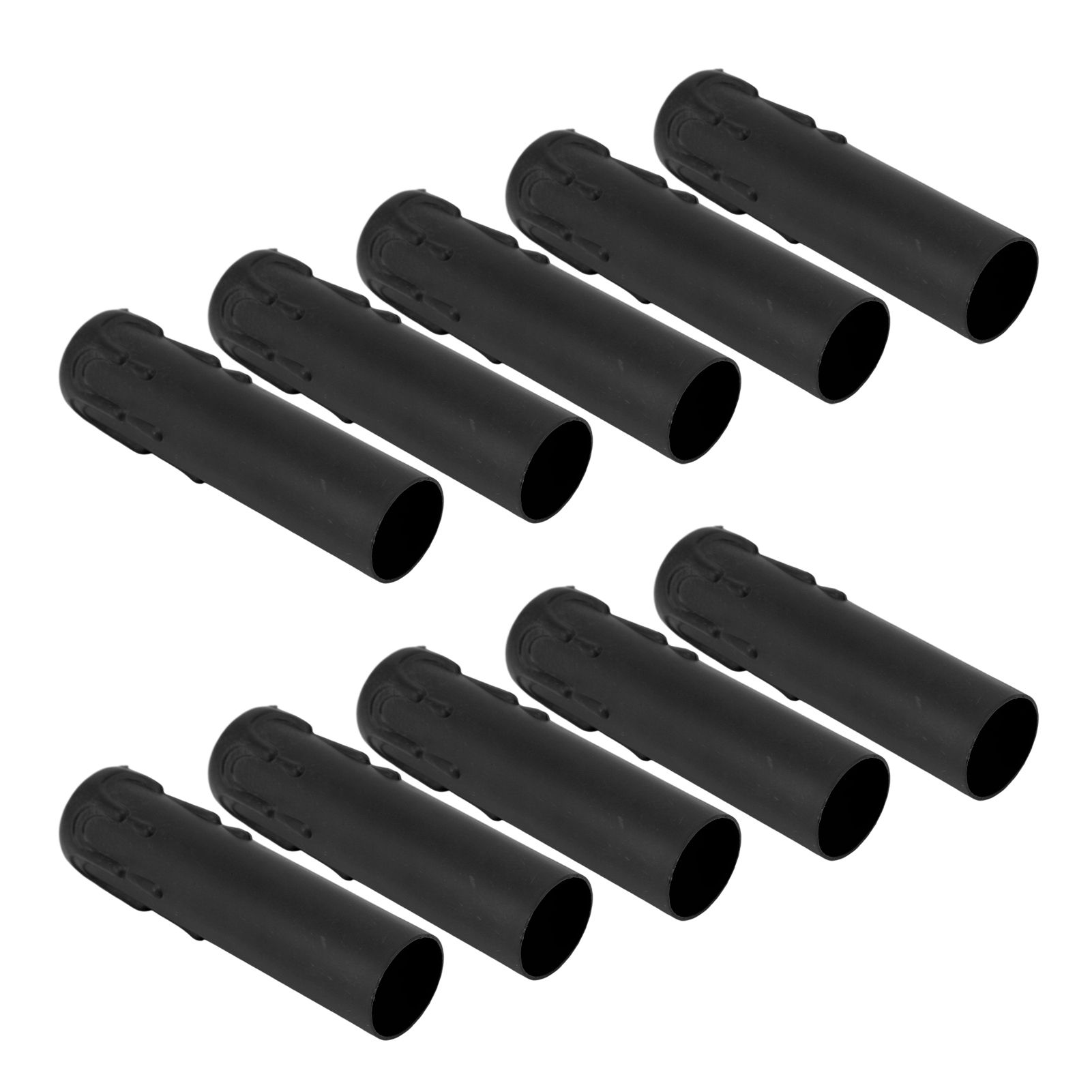 10pcs 4 Inch Candle Covers Sleeves Simulation Vintage Wax Drop Candle Socket Covers for Chandelier Black - Image 4