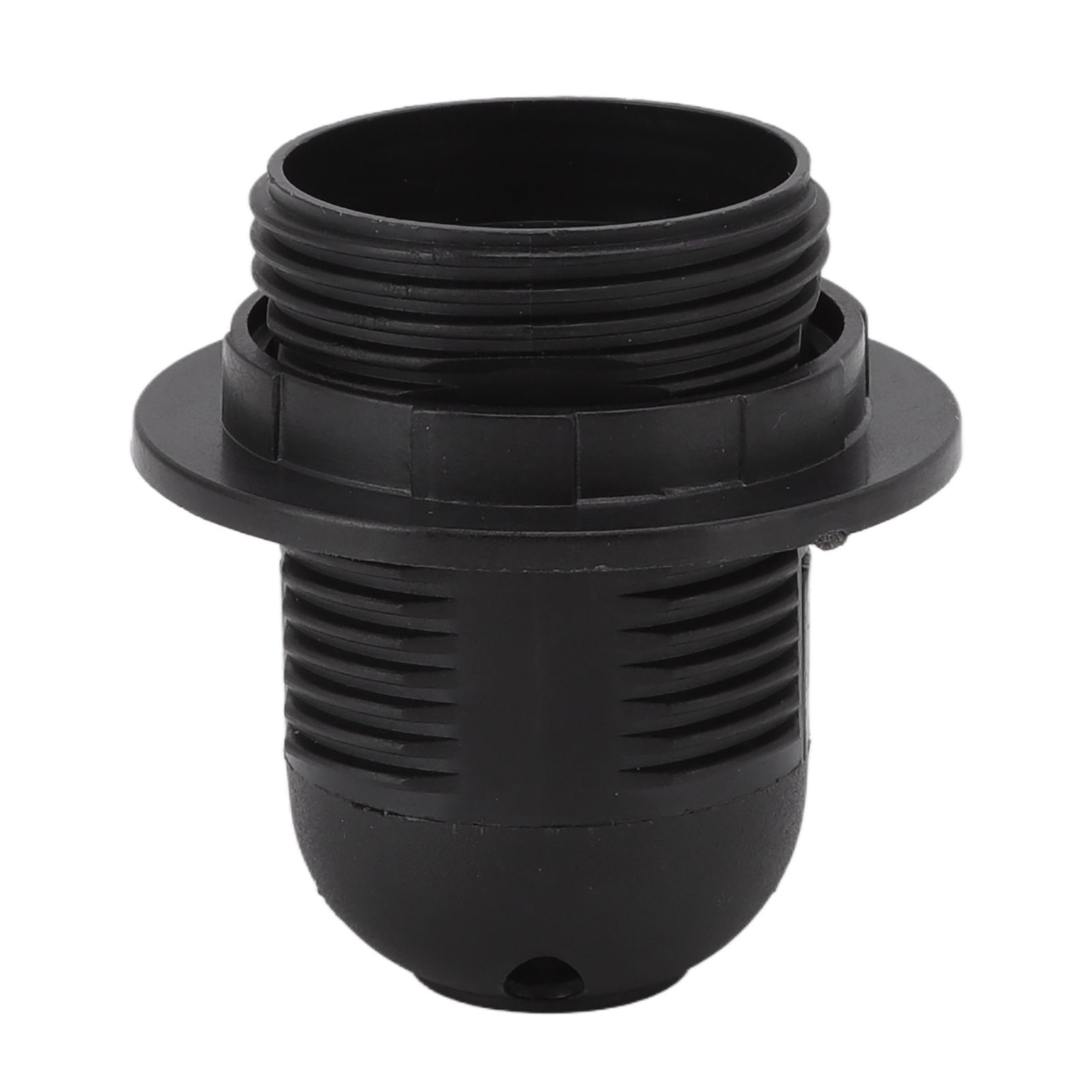 10Pcs E27 Light Base Socket Copper Core High Temperature Resistance E27 Light Holder Base with Lamp Sleeve for DIY Black - Image 6