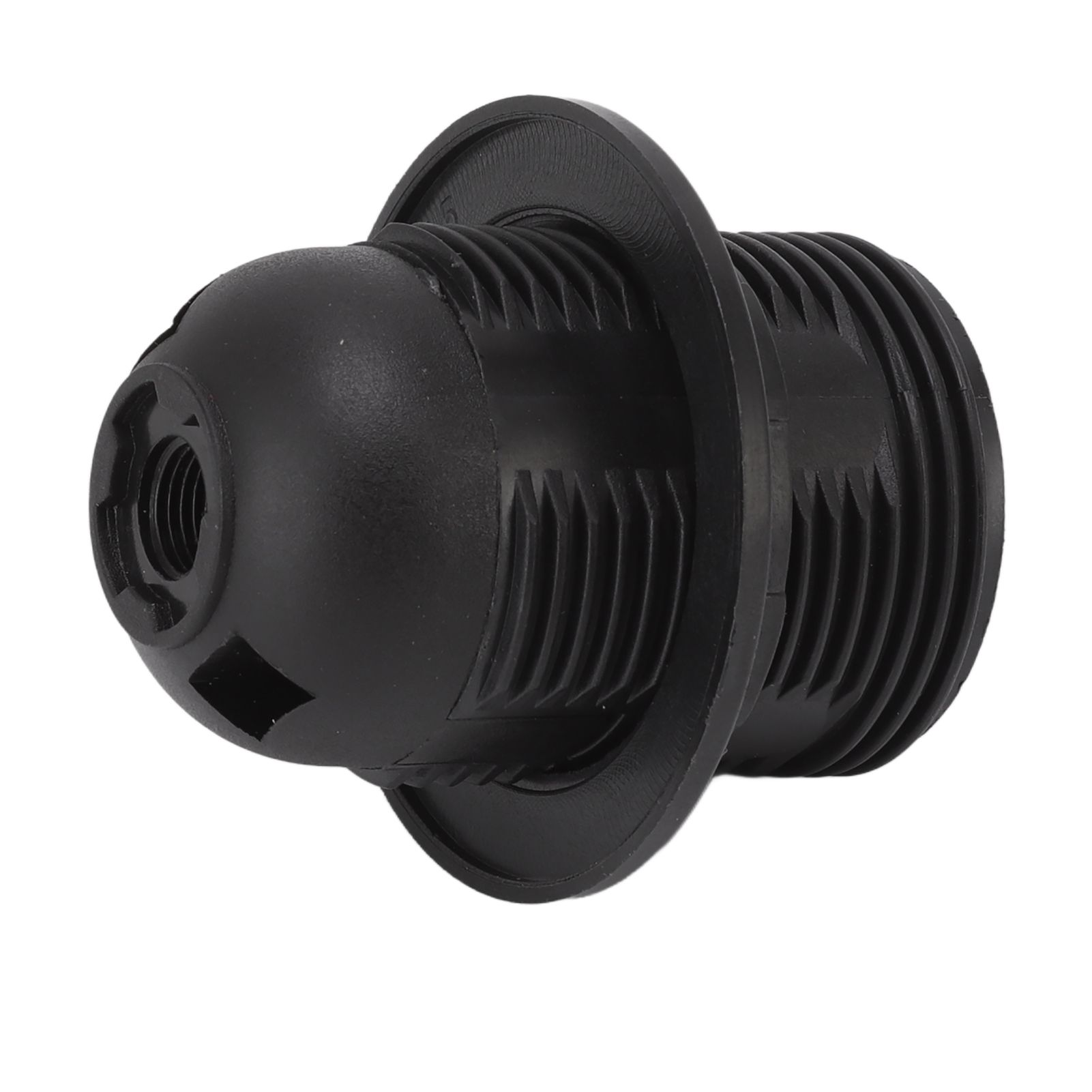 10Pcs E27 Light Base Socket Copper Core High Temperature Resistance E27 Light Holder Base with Lamp Sleeve for DIY Black - Image 7