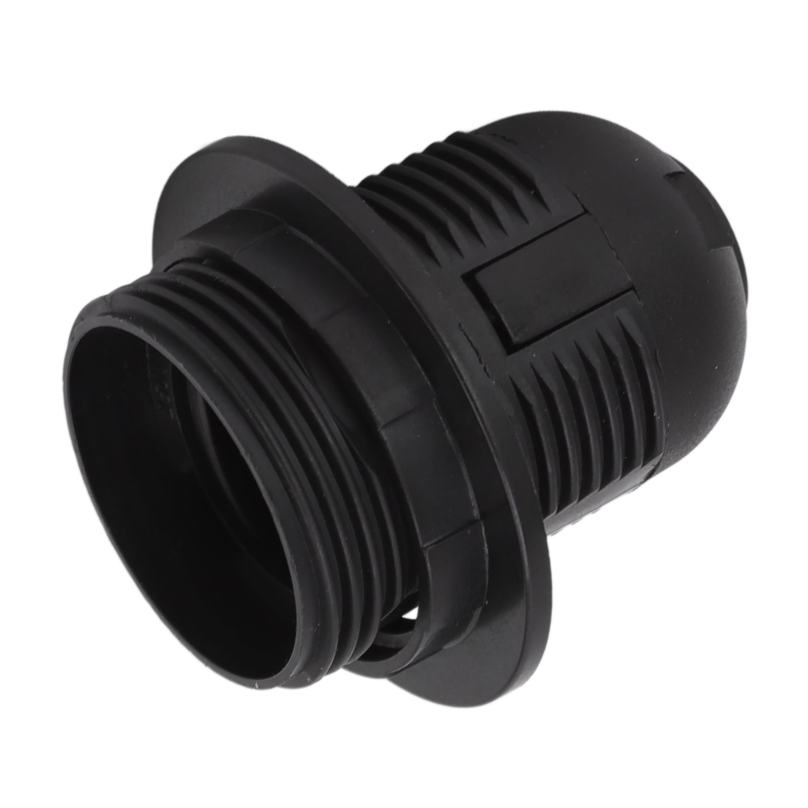 10Pcs E27 Light Base Socket Copper Core High Temperature Resistance E27 Light Holder Base with Lamp Sleeve for DIY Black - Image 8