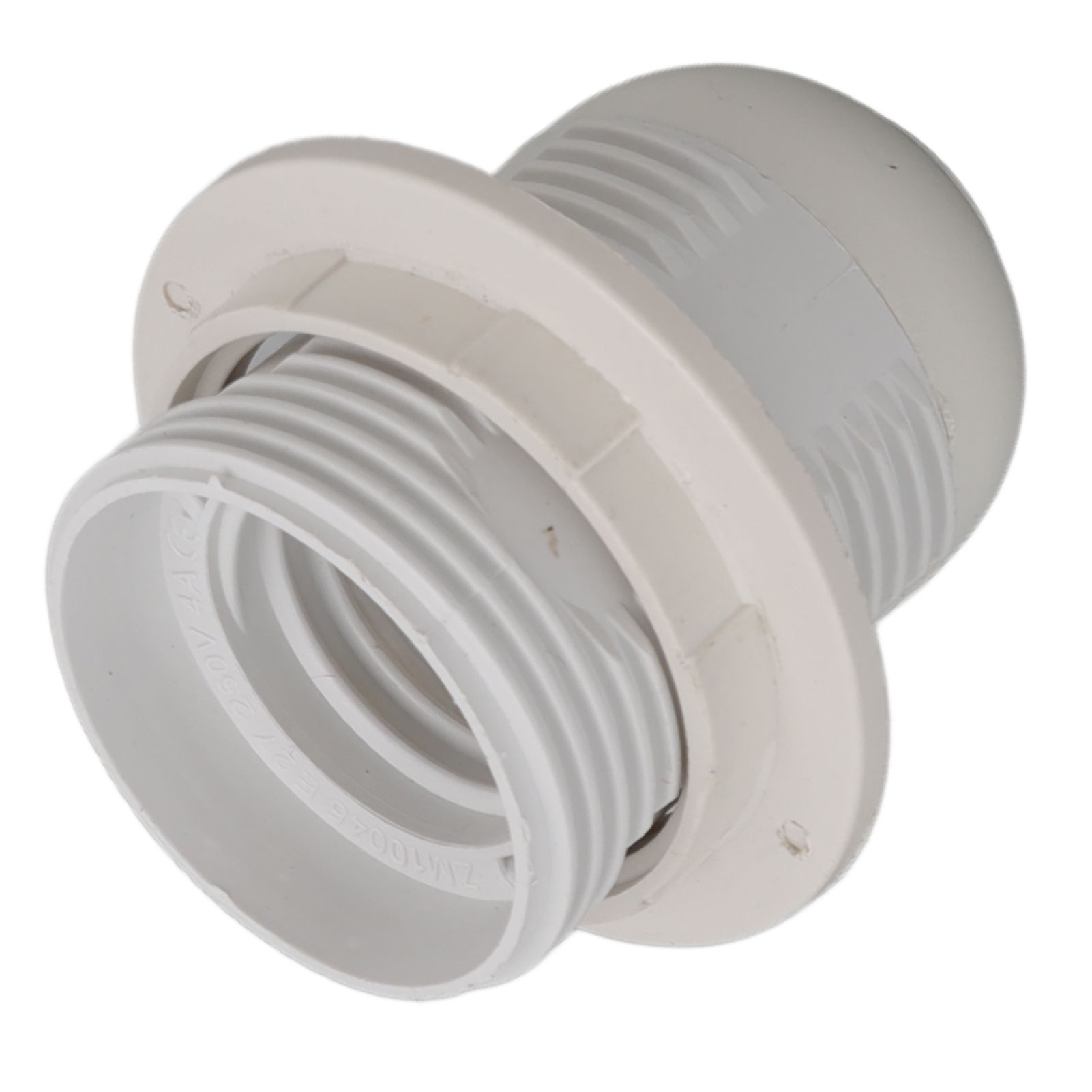 10Pcs E27 Light Base Socket Copper Core High Temperature Resistance E27 Light Holder Base with Lamp Sleeve for DIY White - Image 3