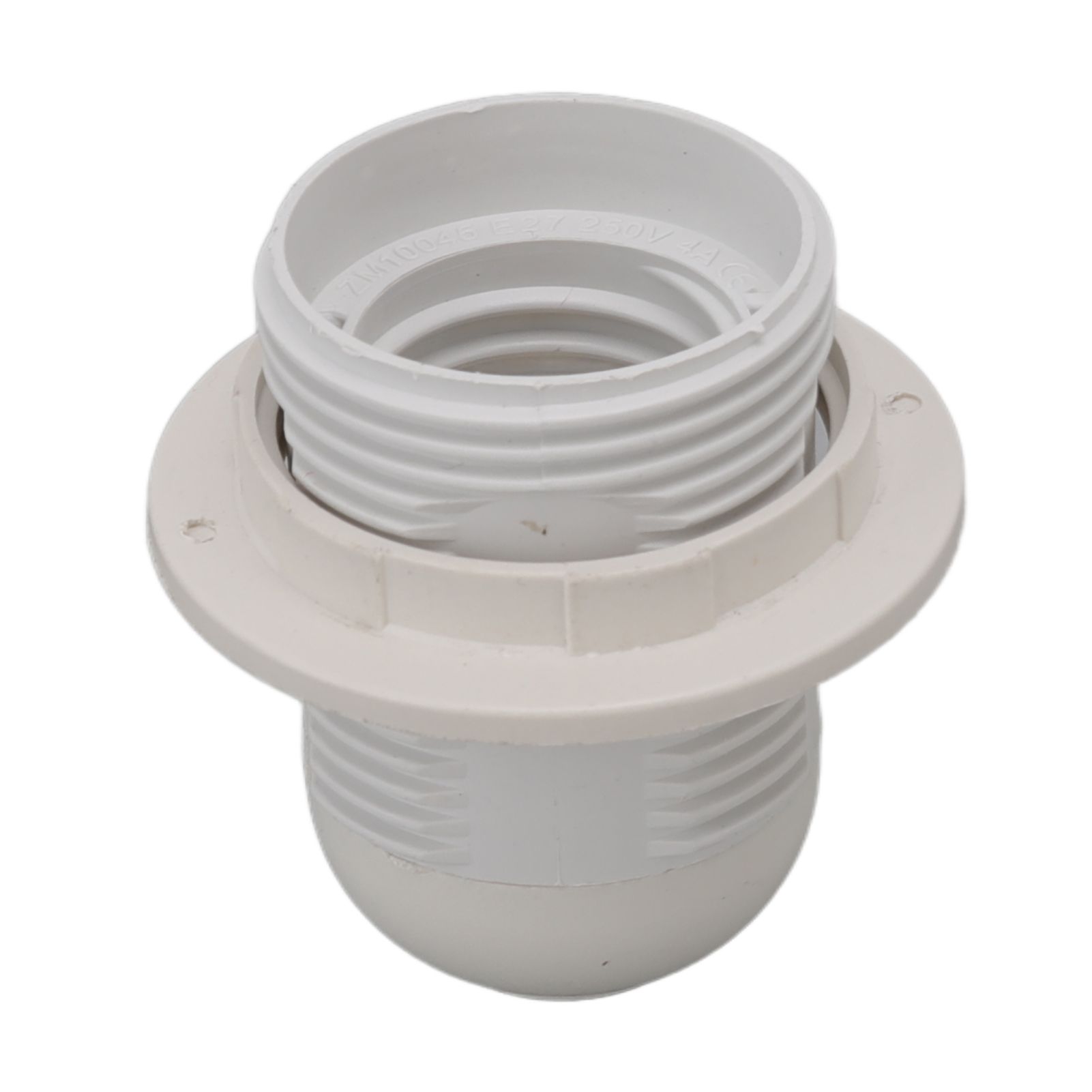 10Pcs E27 Light Base Socket Copper Core High Temperature Resistance E27 Light Holder Base with Lamp Sleeve for DIY White - Image 4