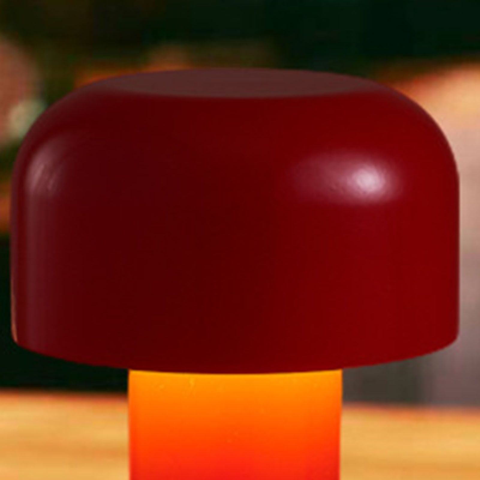 Mushroom Table Lamp Three Colors LED Light Beads Stepless Dimming Mushroom Lamp Night Light for Bedroom Bedside Red - Image 8