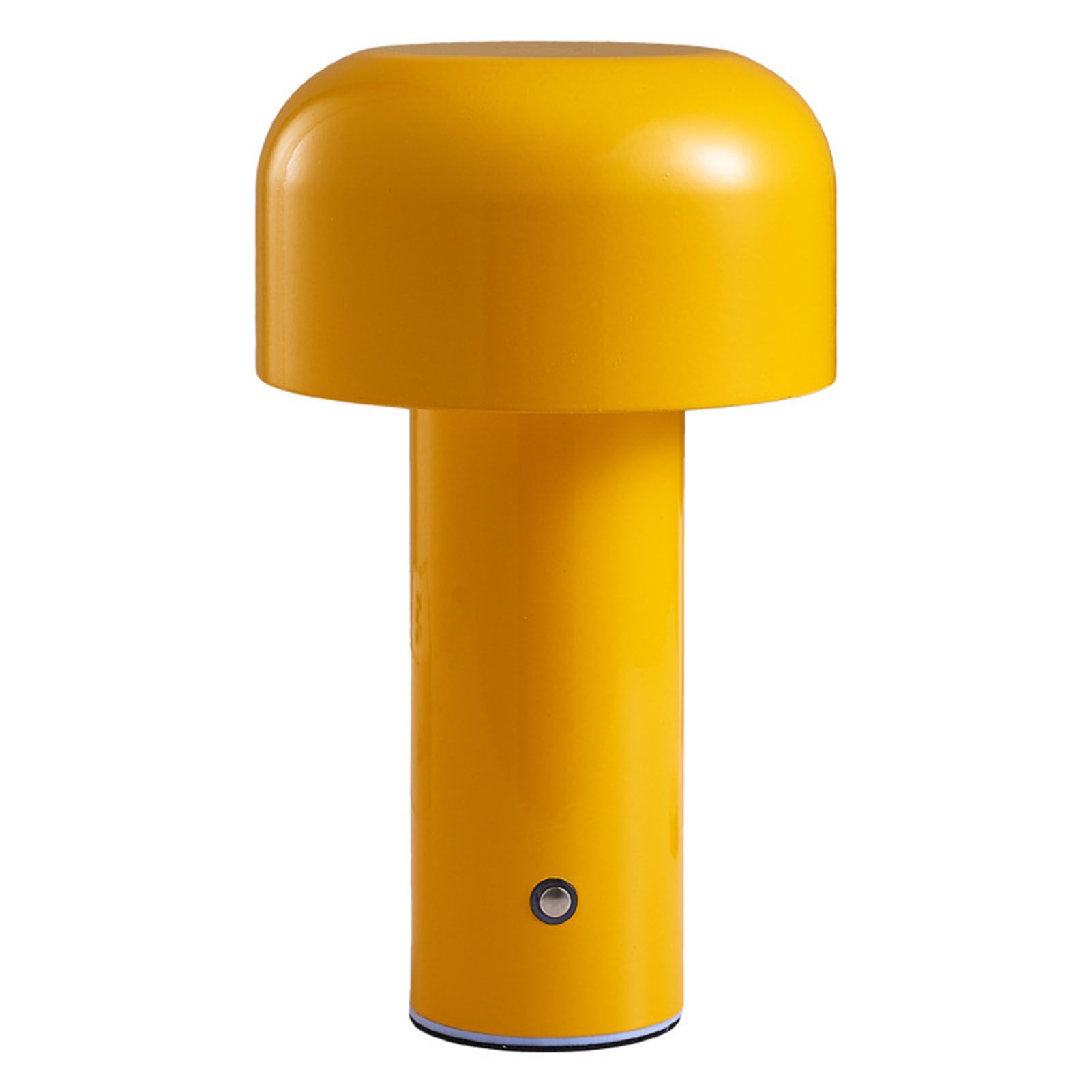 Mushroom Table Lamp Three Colors LED Light Beads Stepless Dimming Mushroom Lamp Night Light for Bedroom Bedside Yellow - Image 1
