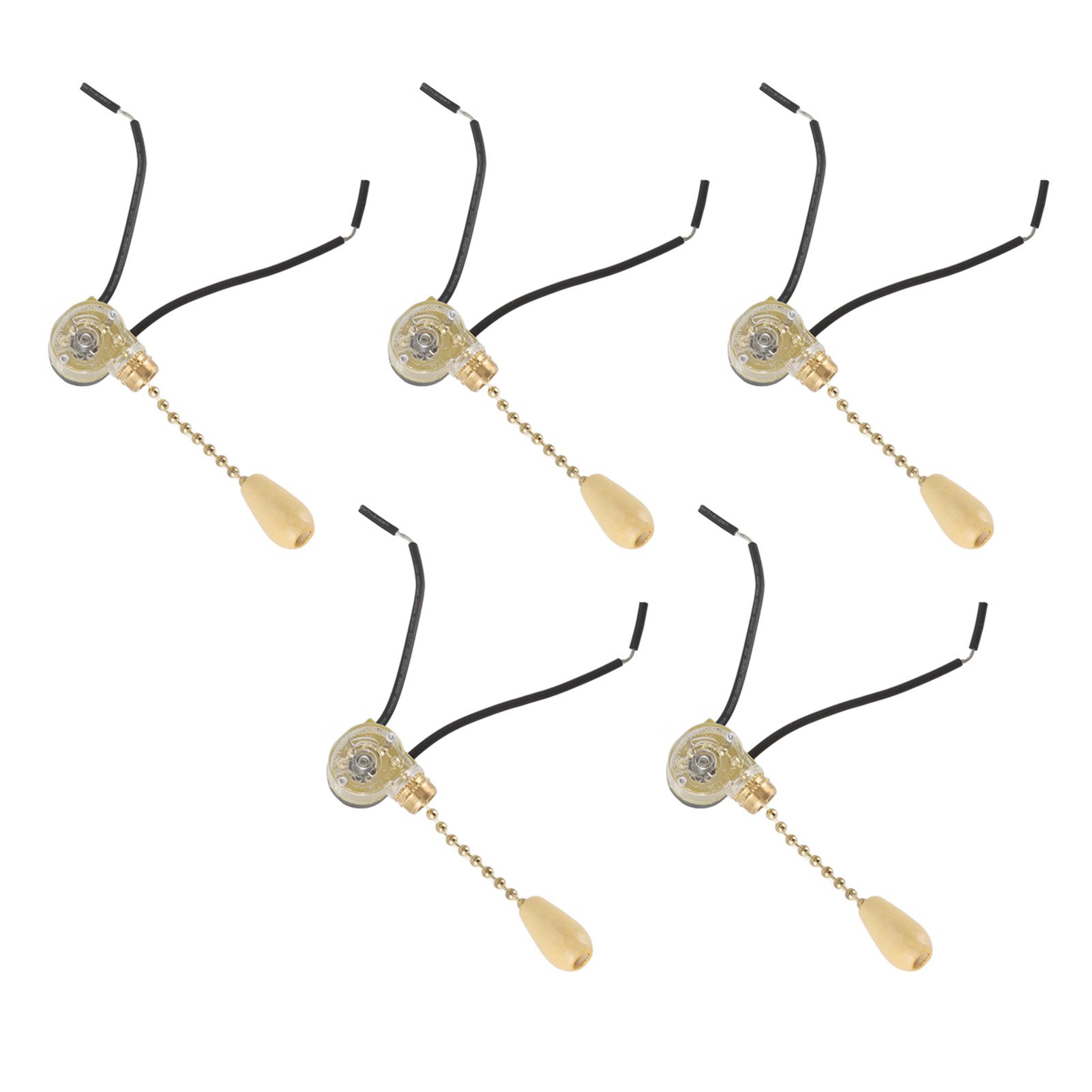 5pcs Pull Chain Switch Exquisite Replacement Ceiling Fan Light Switch Cord for Wall Lamp 250V 125V - Image 5
