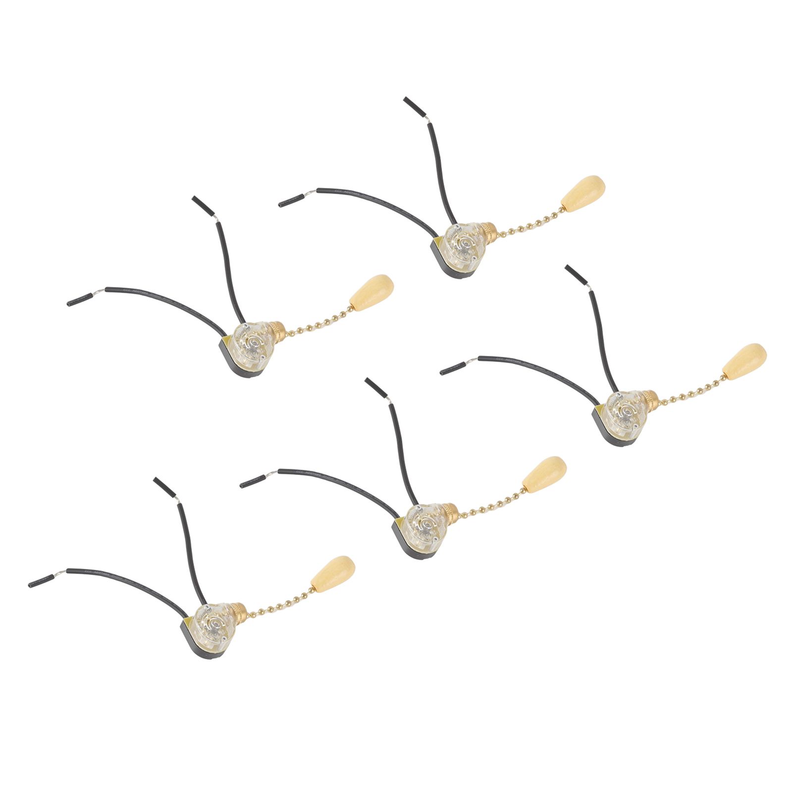 5pcs Pull Chain Switch Exquisite Replacement Ceiling Fan Light Switch Cord for Wall Lamp 250V 125V - Image 6