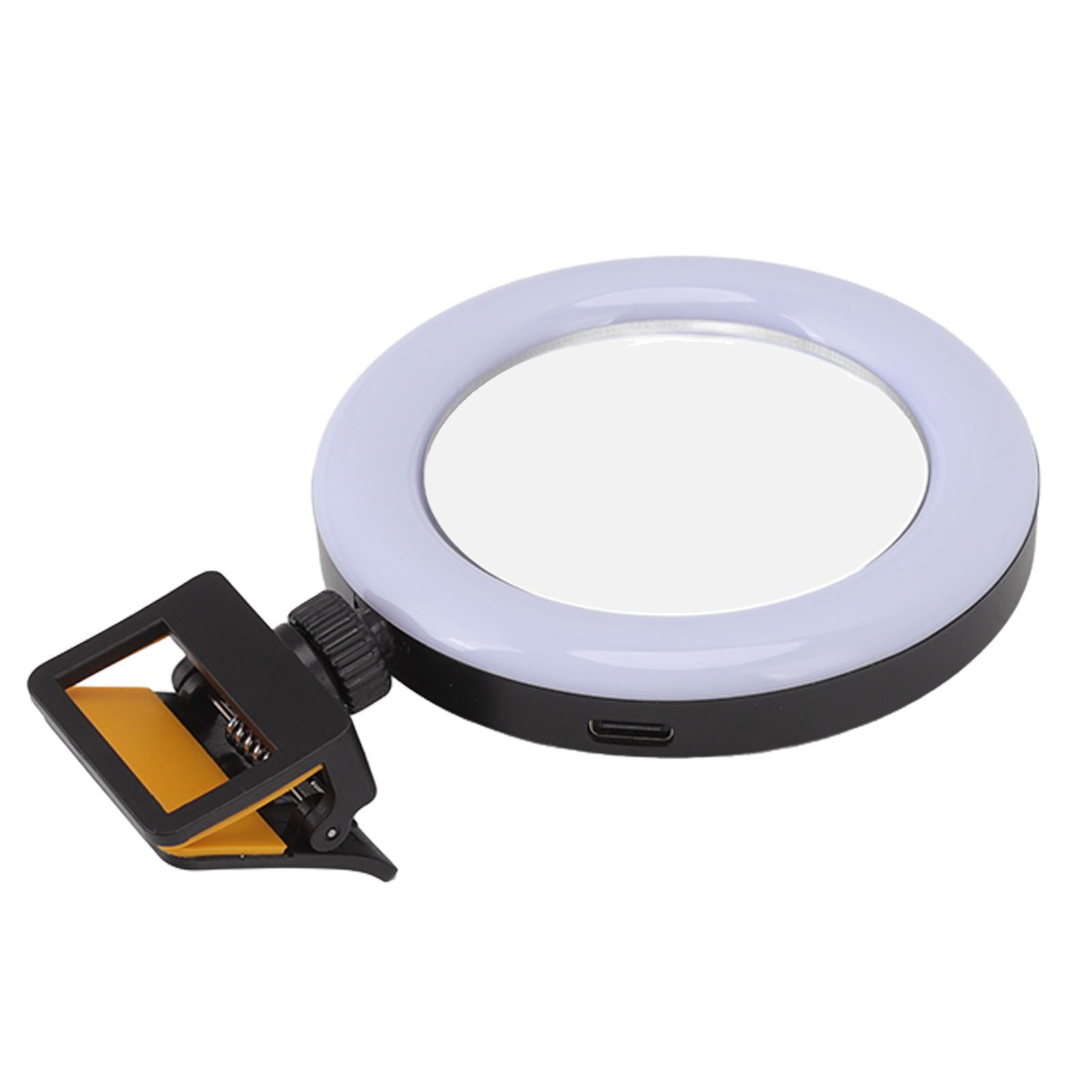 Rechargeable Portable Clip On Selfie Ring Light USB Charging Mini Clip On Selfie Ring Light for Smartphone Mobile Phone Photographing - Image 4