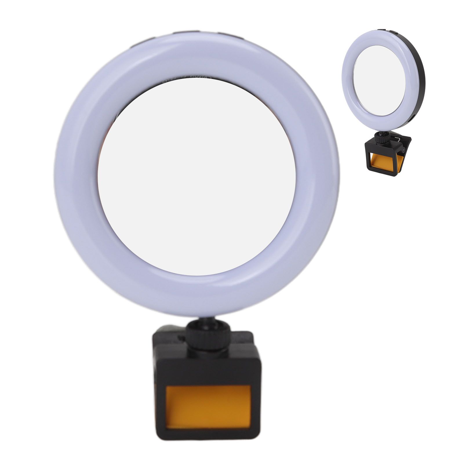 Rechargeable Portable Clip On Selfie Ring Light USB Charging Mini Clip On Selfie Ring Light for Smartphone Mobile Phone Photographing - Image 6