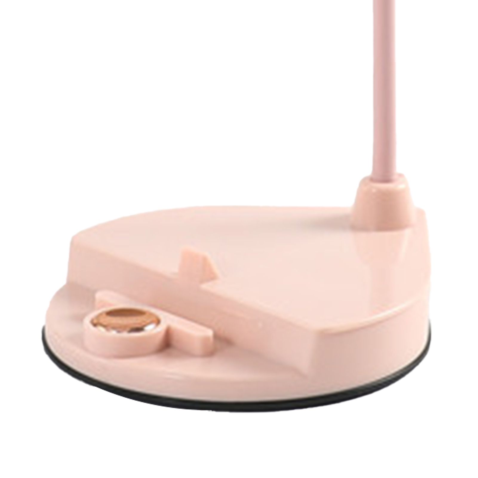 LED Reading Light Plastic Flower Shaped Touch Sensitive USB Charging Folding Table Lamp for Bedroom Dormitory Pink - Image 7
